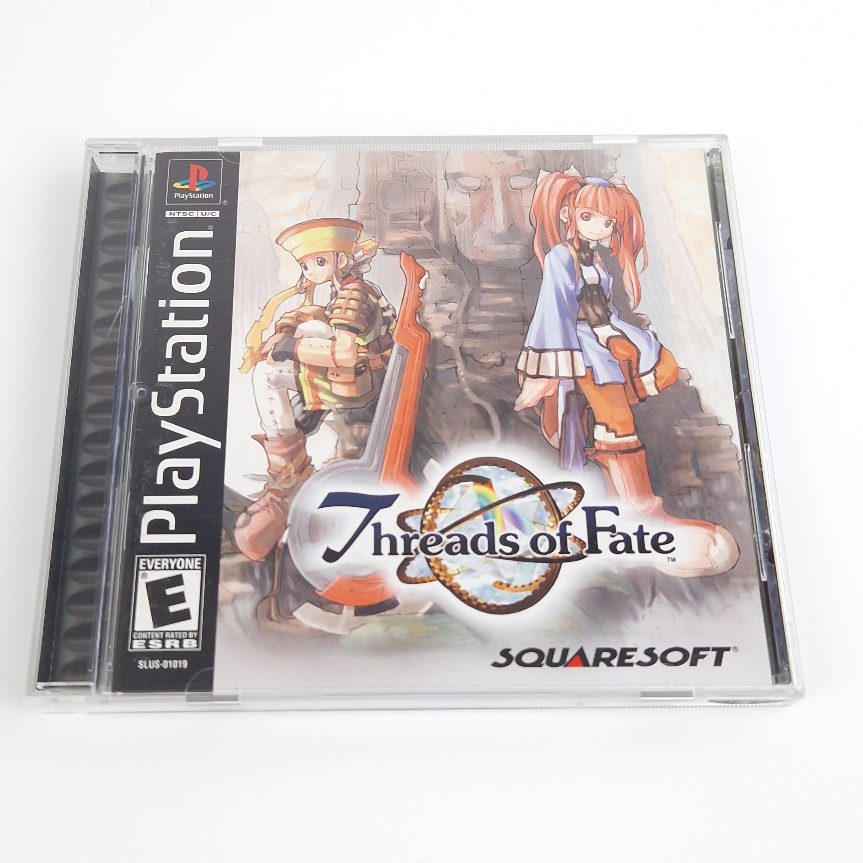 Playstation 1 Spiel – Threads of Fate + Strategy Guide USA OVP