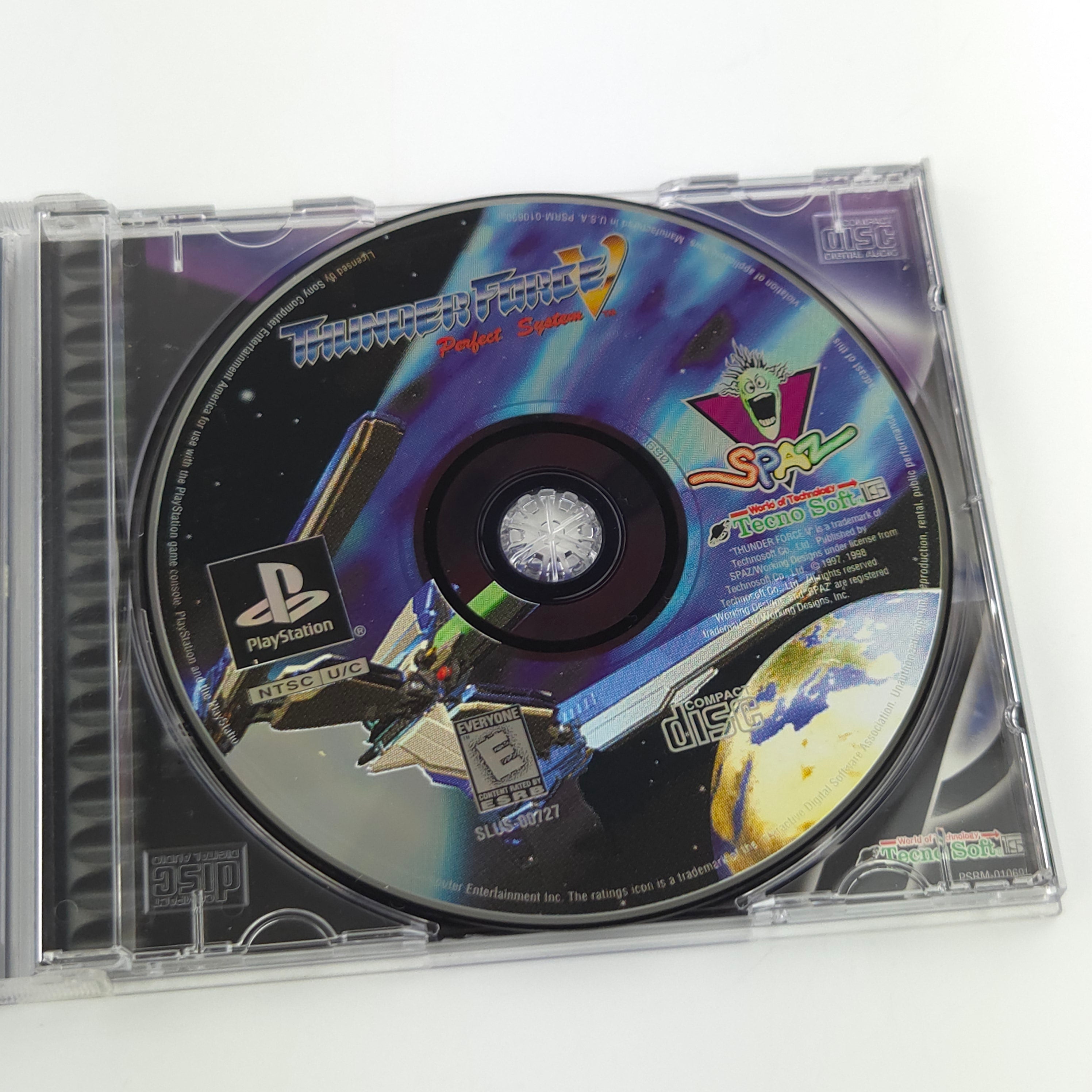 Playstation 1 Spiel – Thunder Force V Perfect System OVP