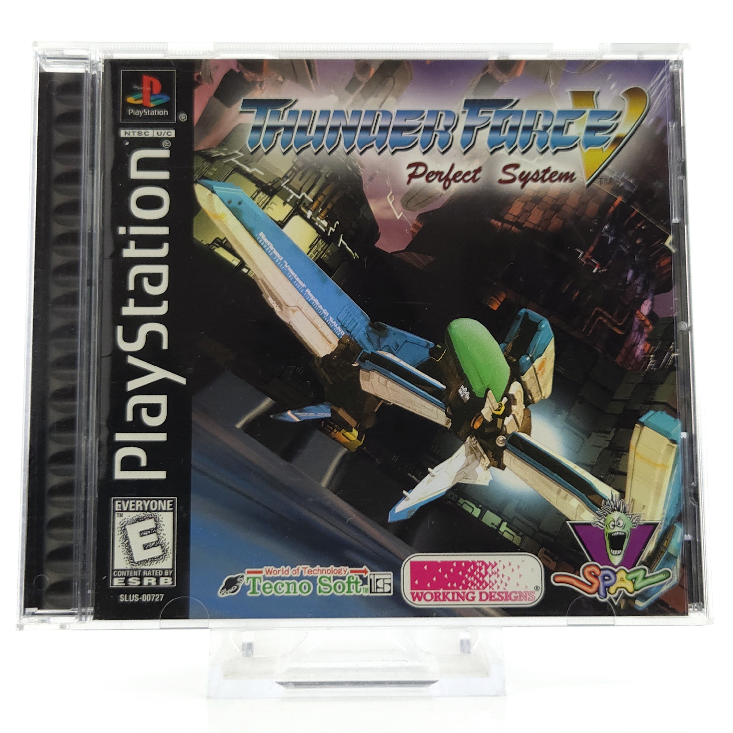 Playstation 1 Spiel – Thunder Force V Perfect System OVP