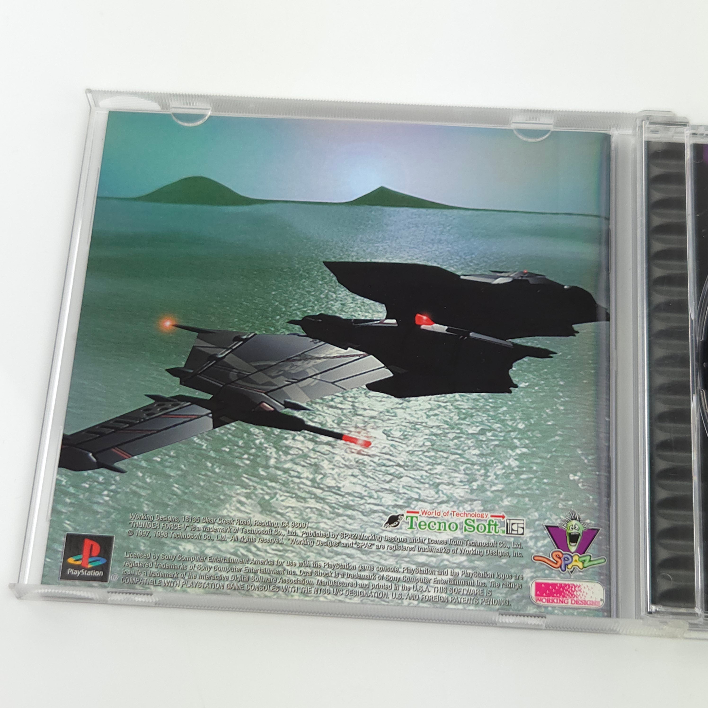 Playstation 1 Spiel – Thunder Force V Perfect System OVP