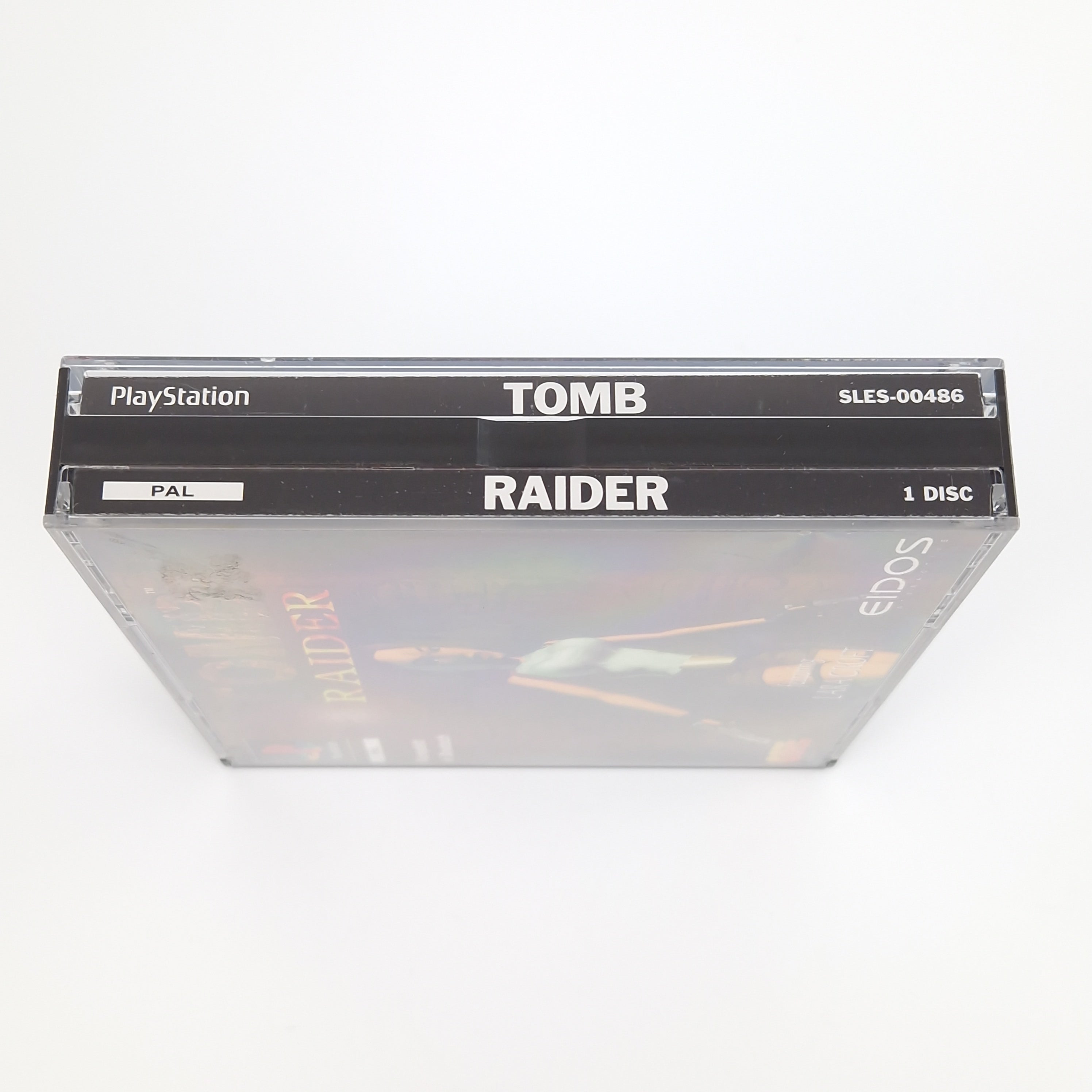 Playstation 1 Spiel – Tomb Raider featuring Lara Croft PS1