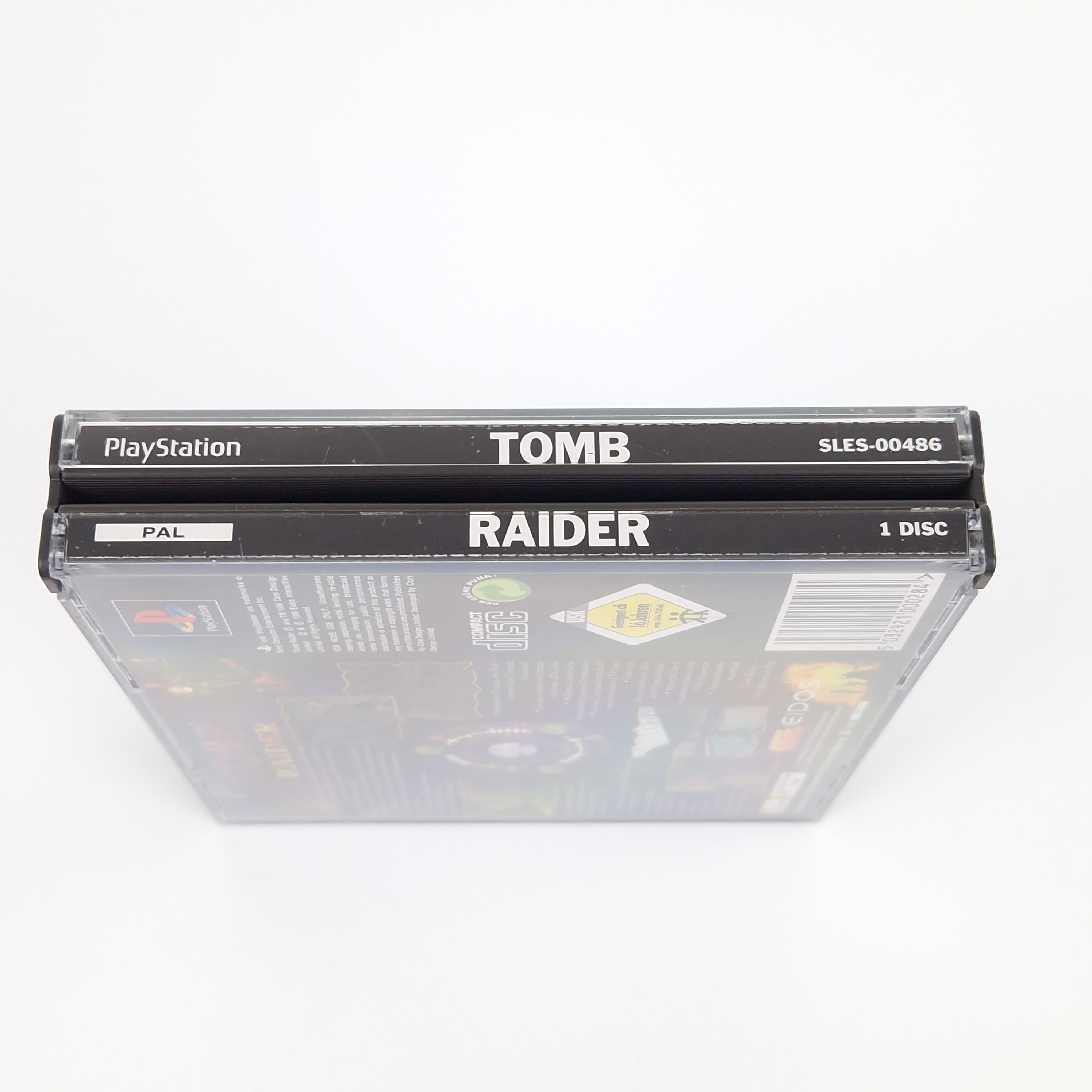 Playstation 1 Spiel – Tomb Raider featuring Lara Croft PS1