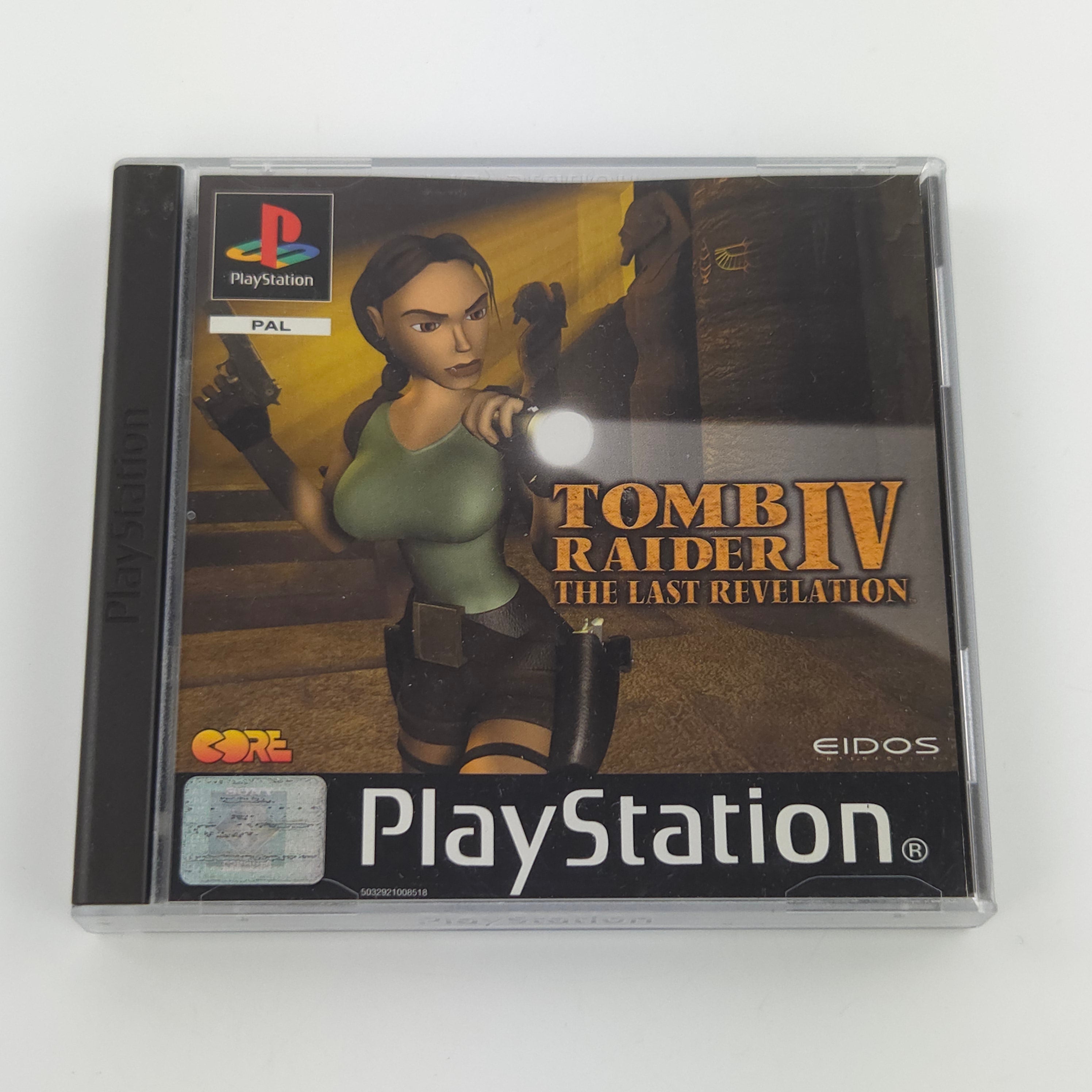 Playstation 1 Spiel – Tomb Raider IV The Last Revelation PAL