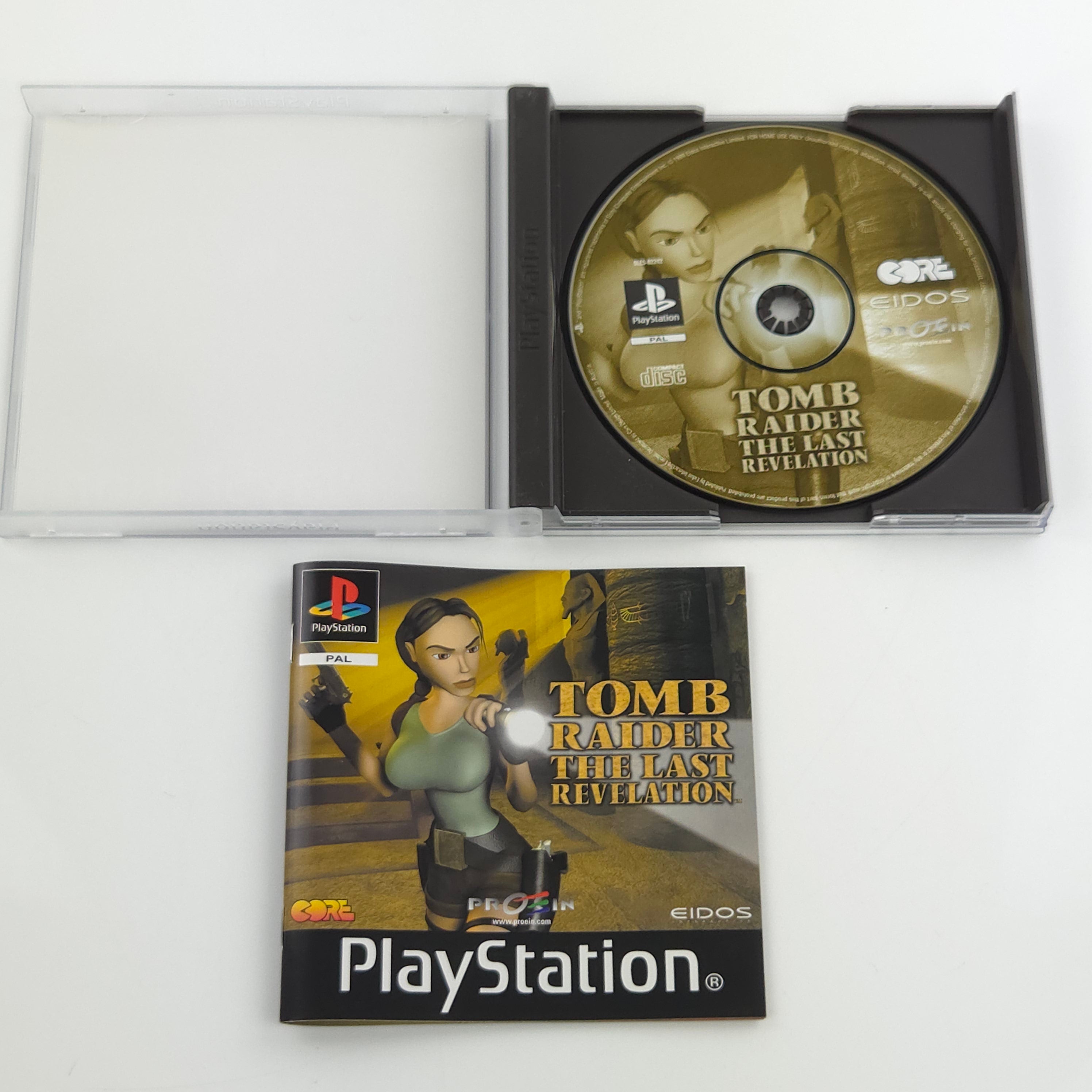 Playstation 1 Spiel – Tomb Raider The Last Revelation PAL
