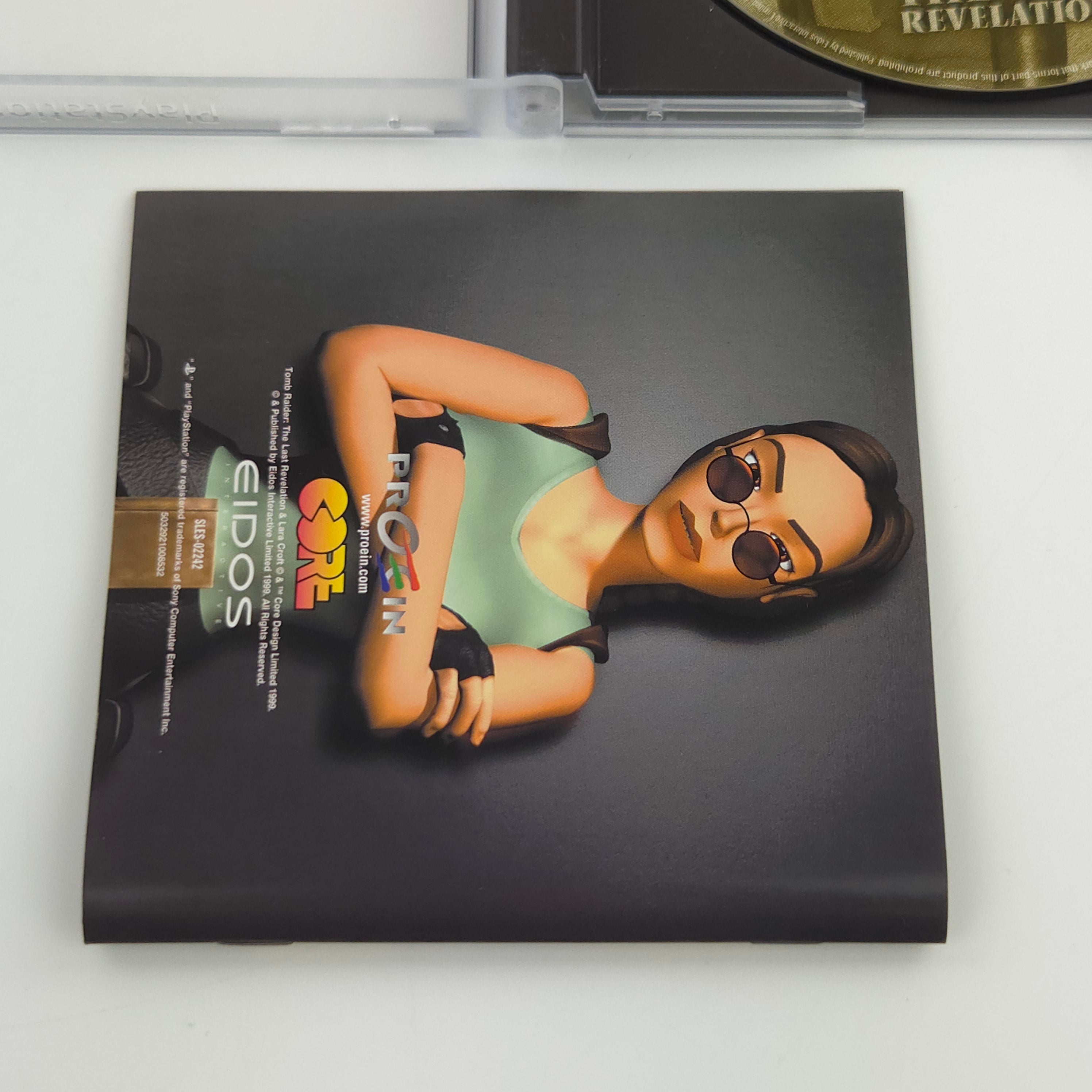 Playstation 1 Spiel – Tomb Raider The Last Revelation PAL