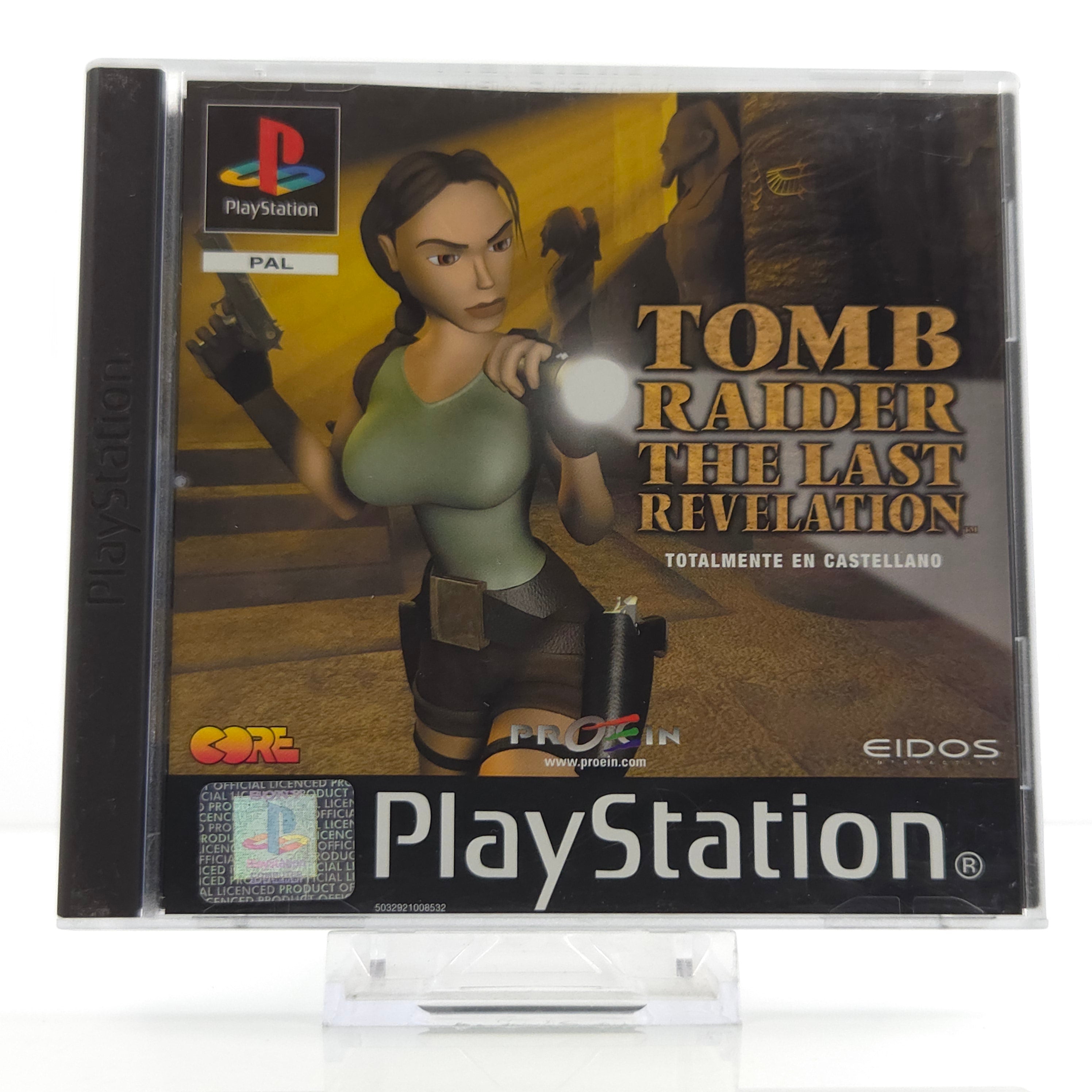 Playstation 1 Spiel – Tomb Raider The Last Revelation PAL