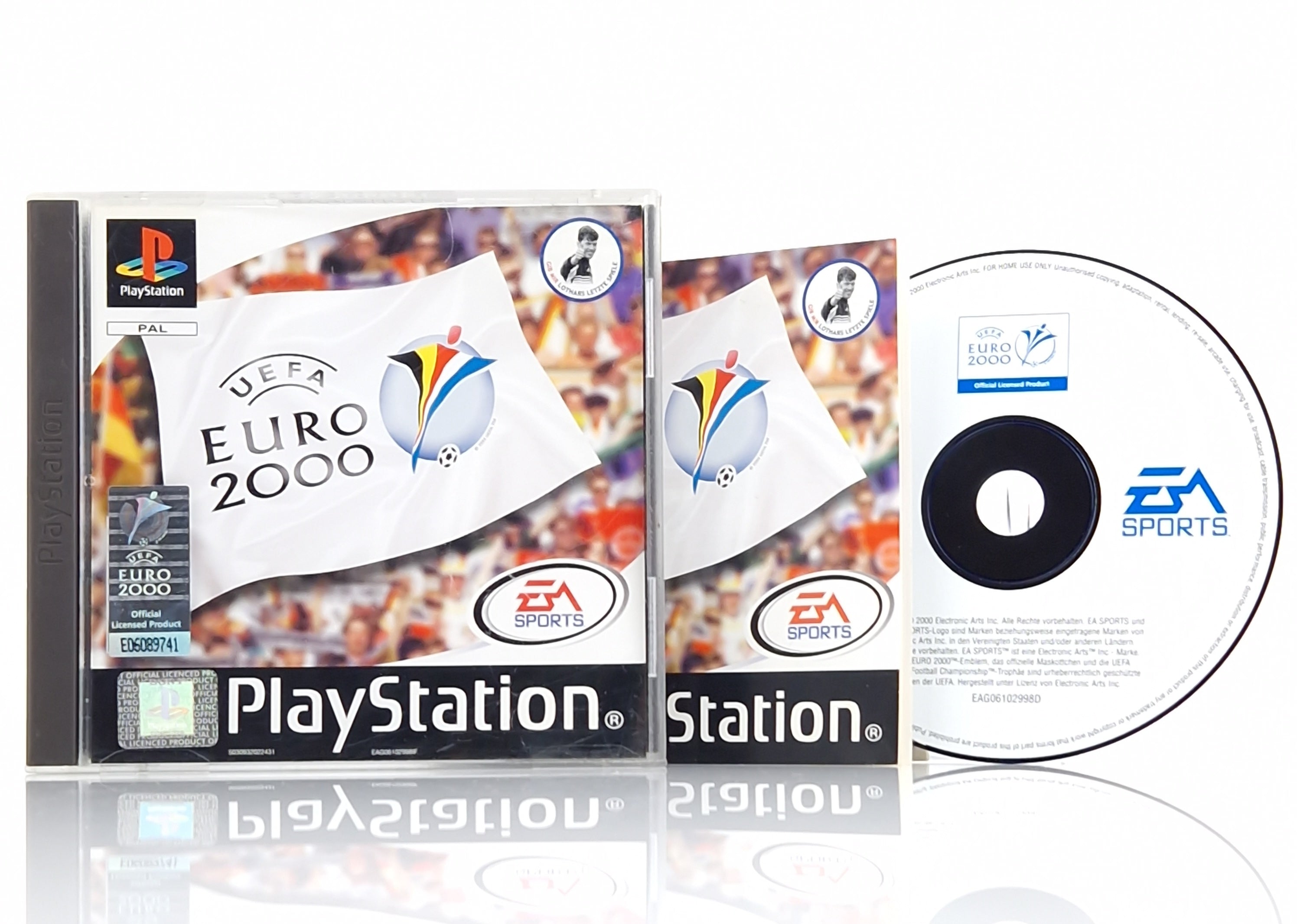 Playstation 1 Spiel – UEFA Euro 2000 PS1 OVP PAL