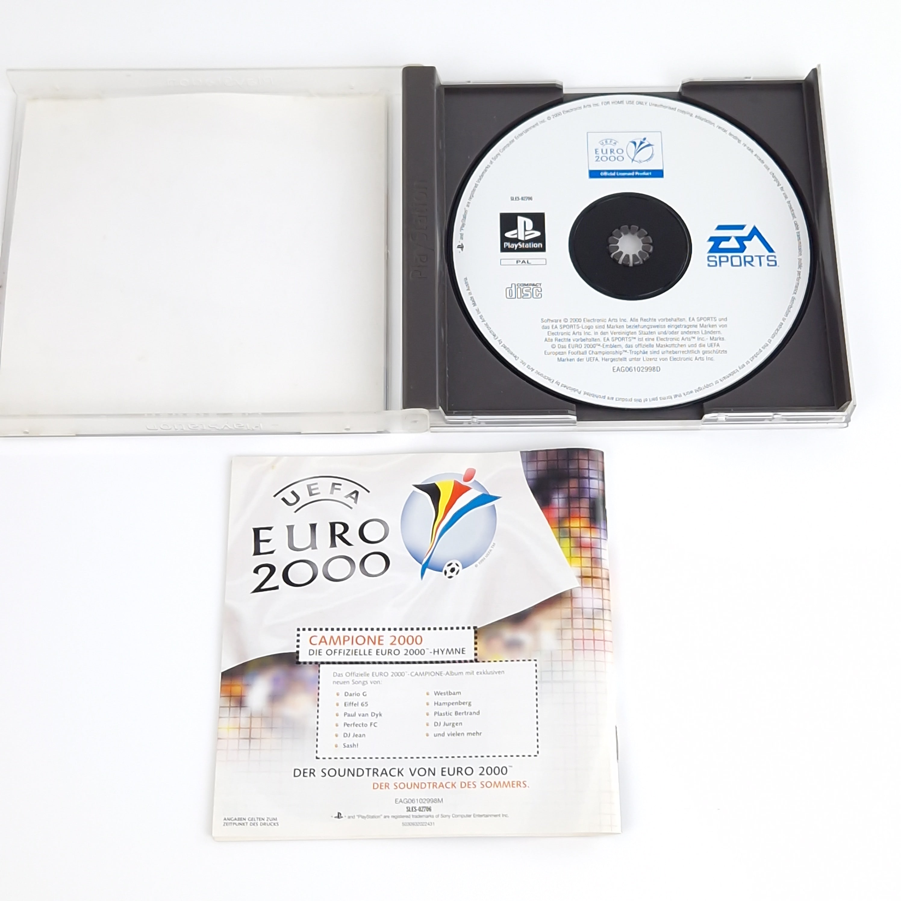 Playstation 1 Spiel – UEFA Euro 2000 PS1 OVP PAL