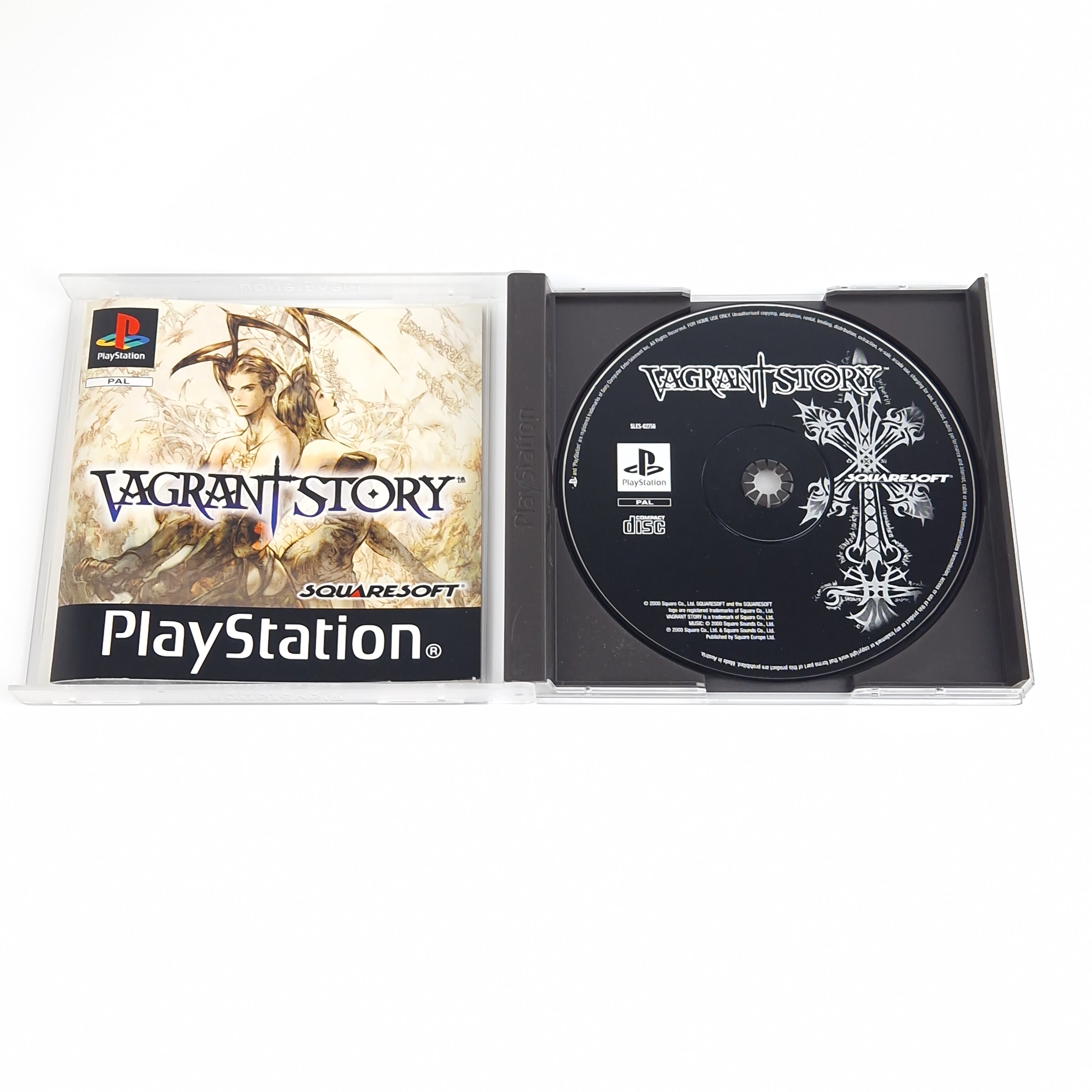 Playstation 1 Spiel – Vagrant Story Anleitung OVP PAL