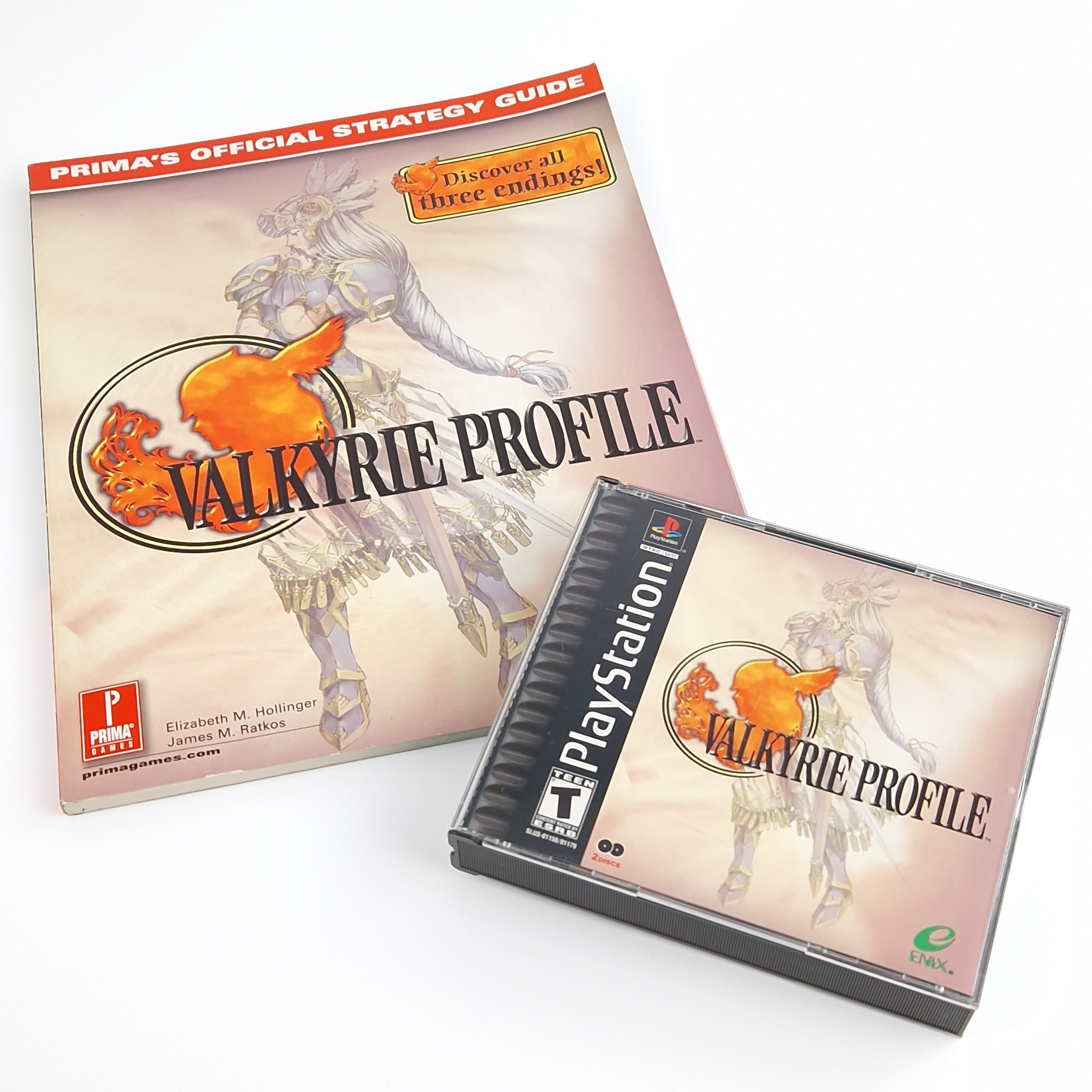 Playstation 1 Spiel – Valkyrie Profile mit Guide NTSC USA