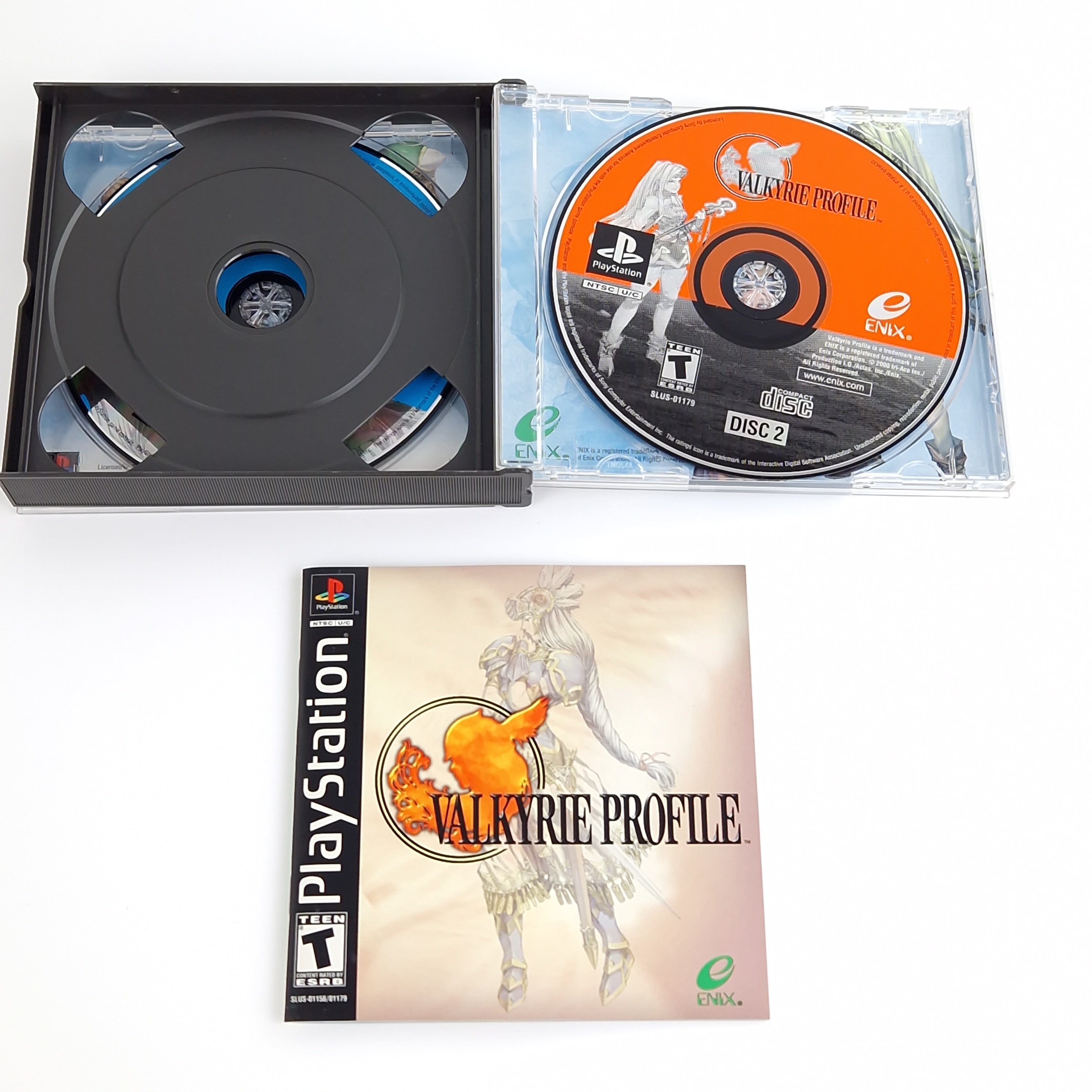 Playstation 1 Spiel – Valkyrie Profile mit Guide NTSC USA