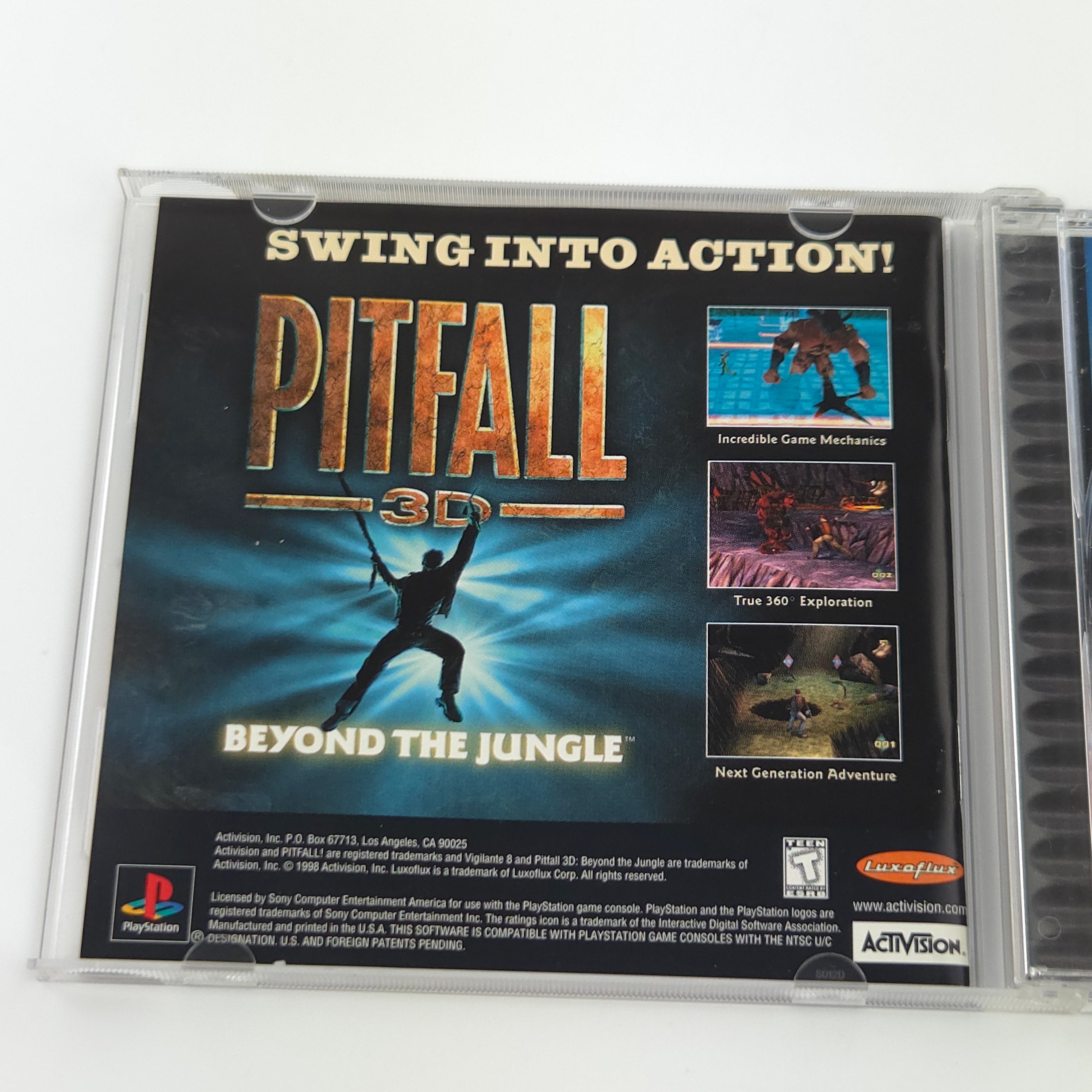 Playstation 1 Spiel – Vigilante 8 NTSC nahezu neuwertig