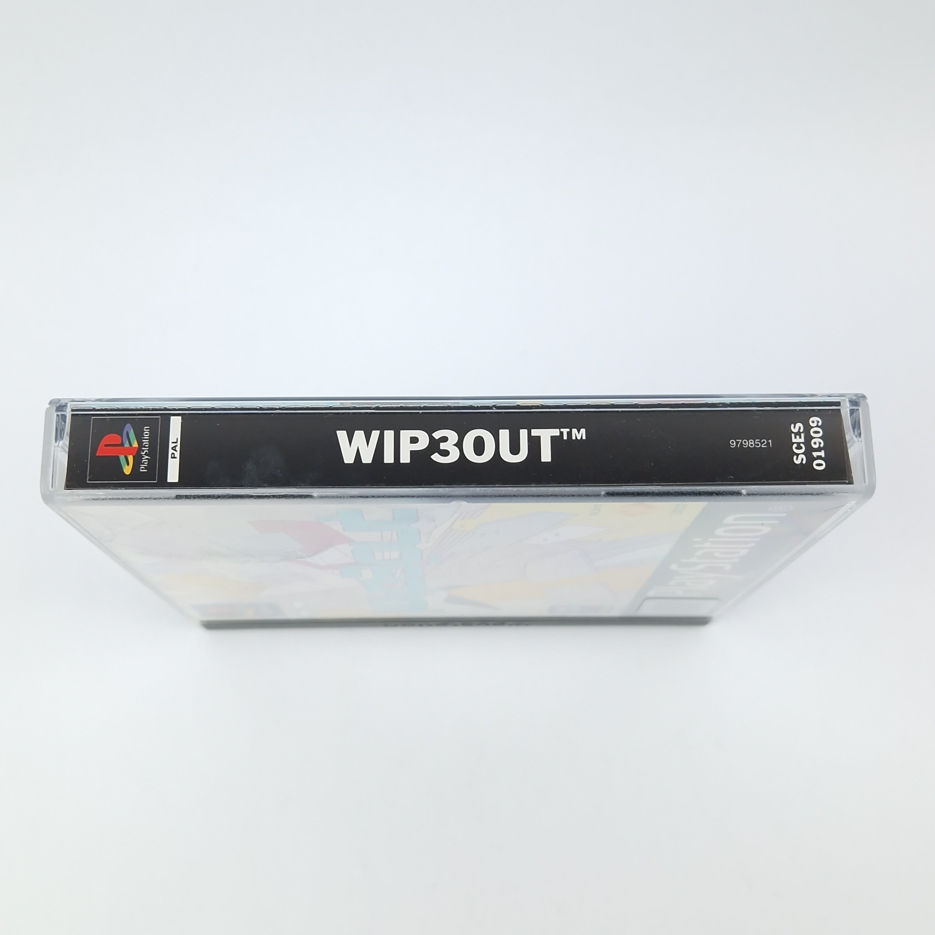 Playstation 1 Spiel – Wipeout OVP PAL PS1 PSX
