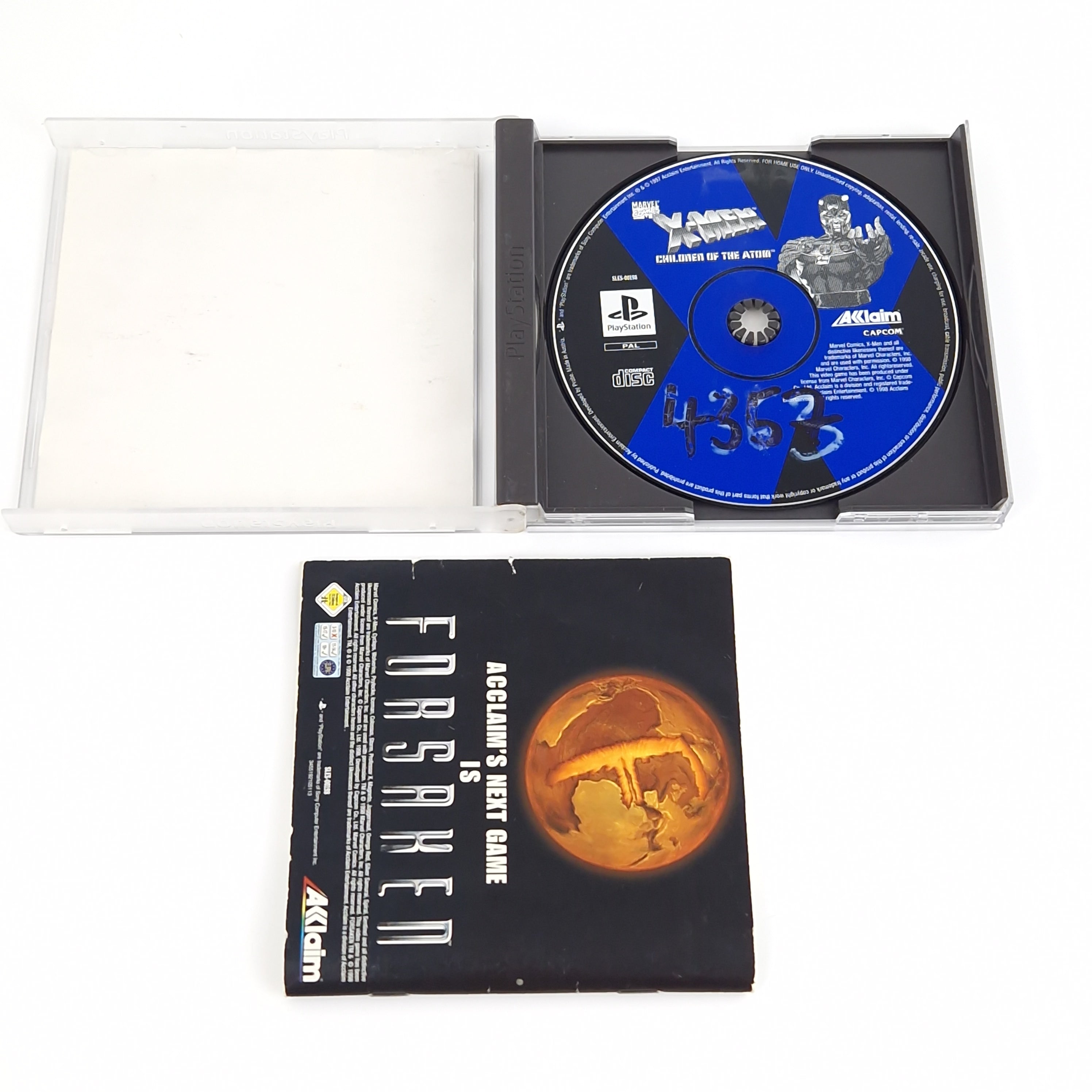 Playstation 1 Spiel – X-Men Children of the Atom (PAL OVP)