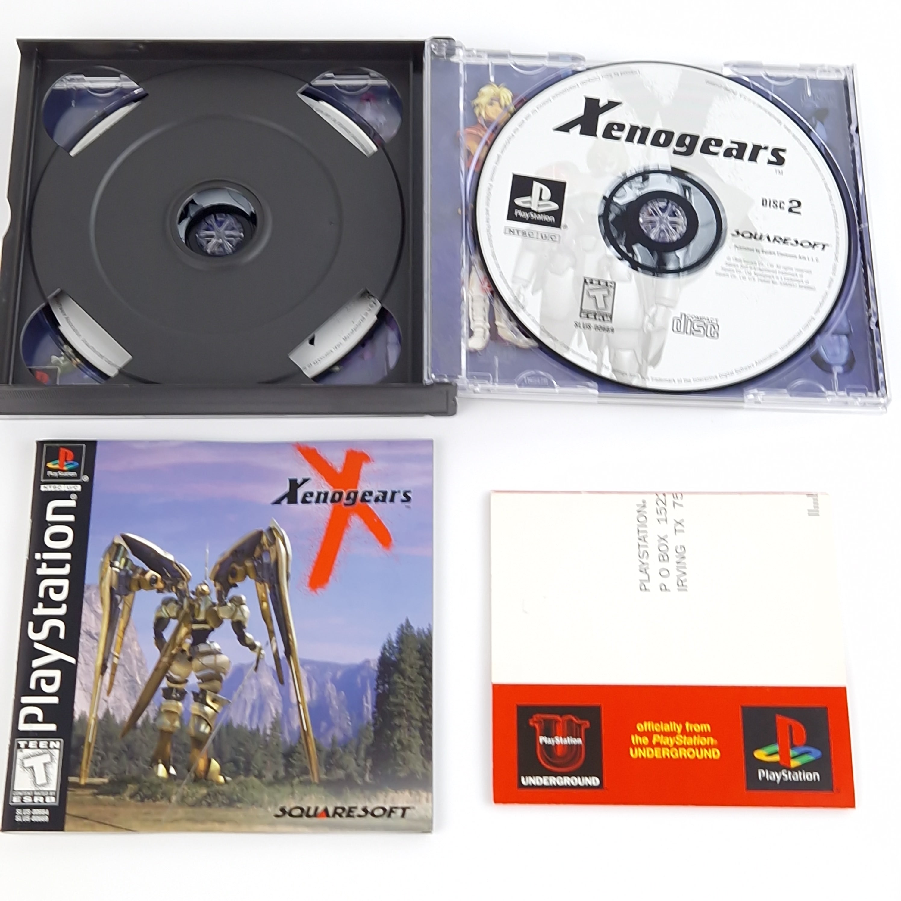 Playstation 1 Spiel – Xenogears Double Case OVP PS1