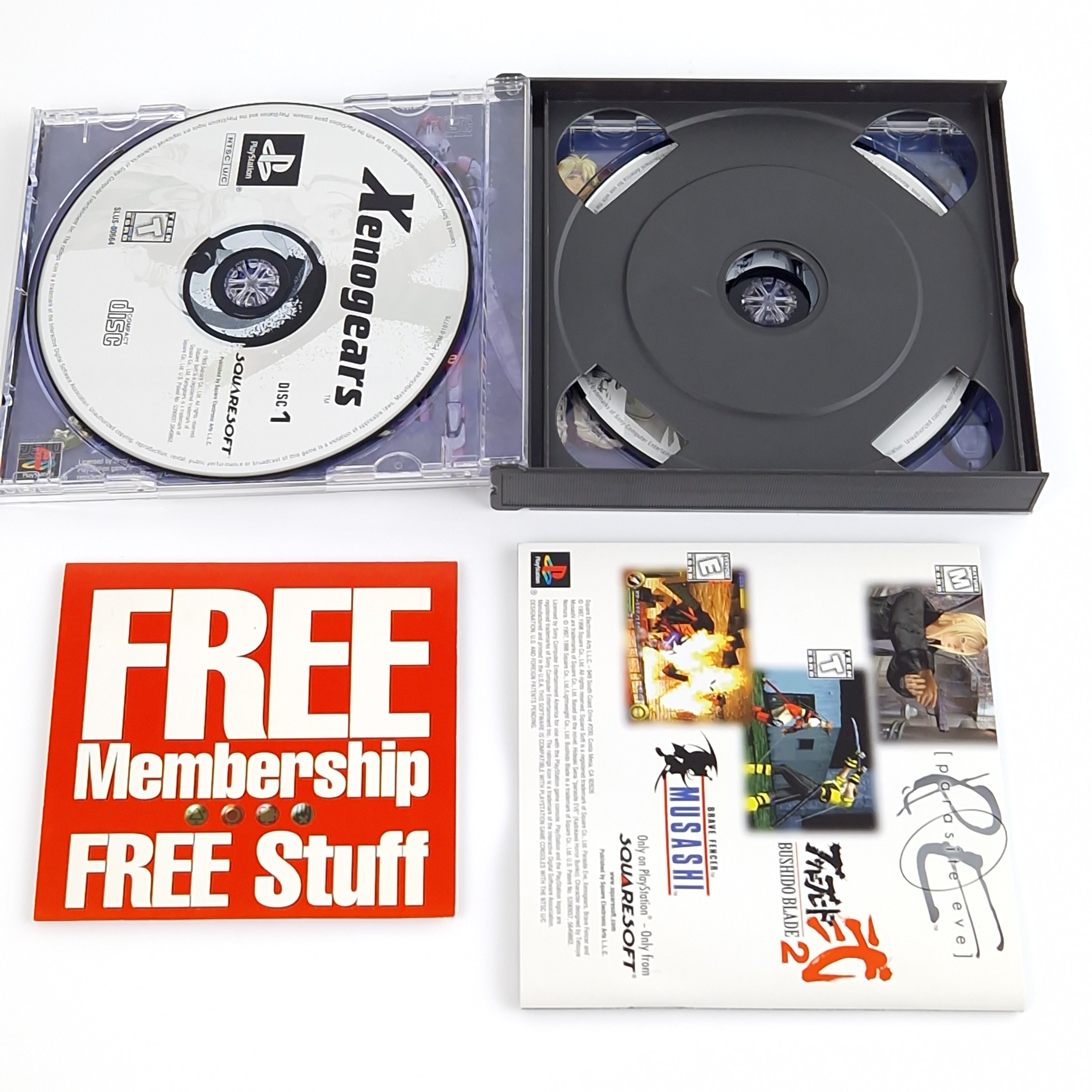 Playstation 1 Spiel – Xenogears Double Case OVP PS1