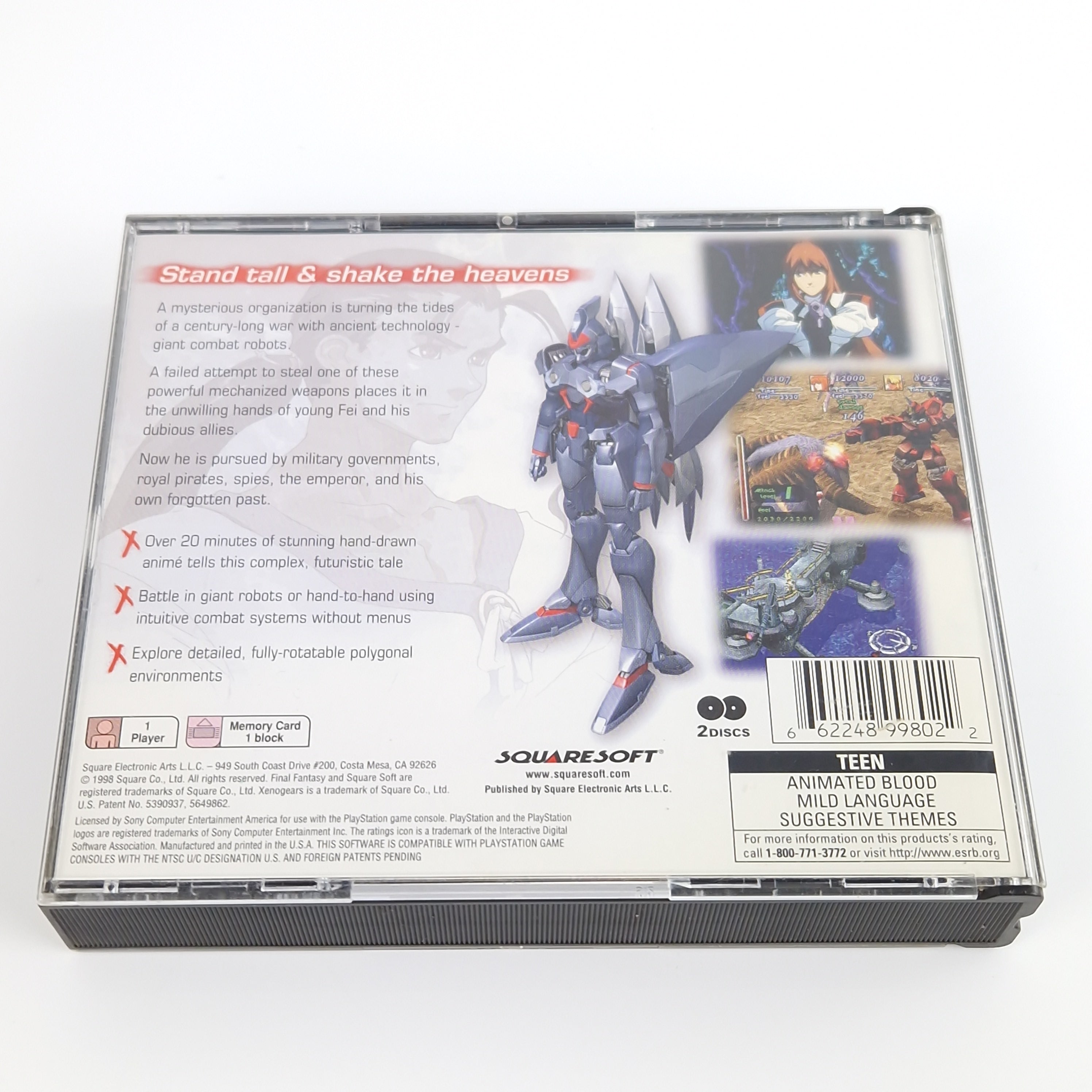 Playstation 1 Spiel – Xenogears (Double Case OVP)