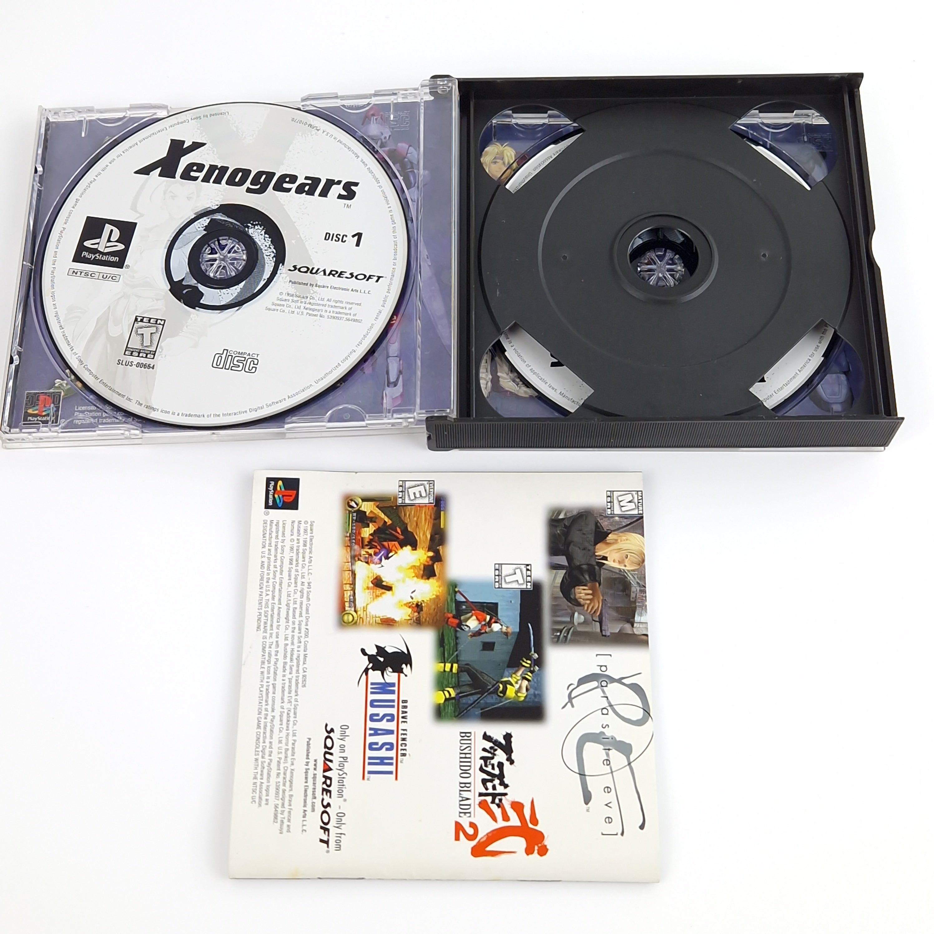 Playstation 1 Spiel – Xenogears (Double Case OVP)