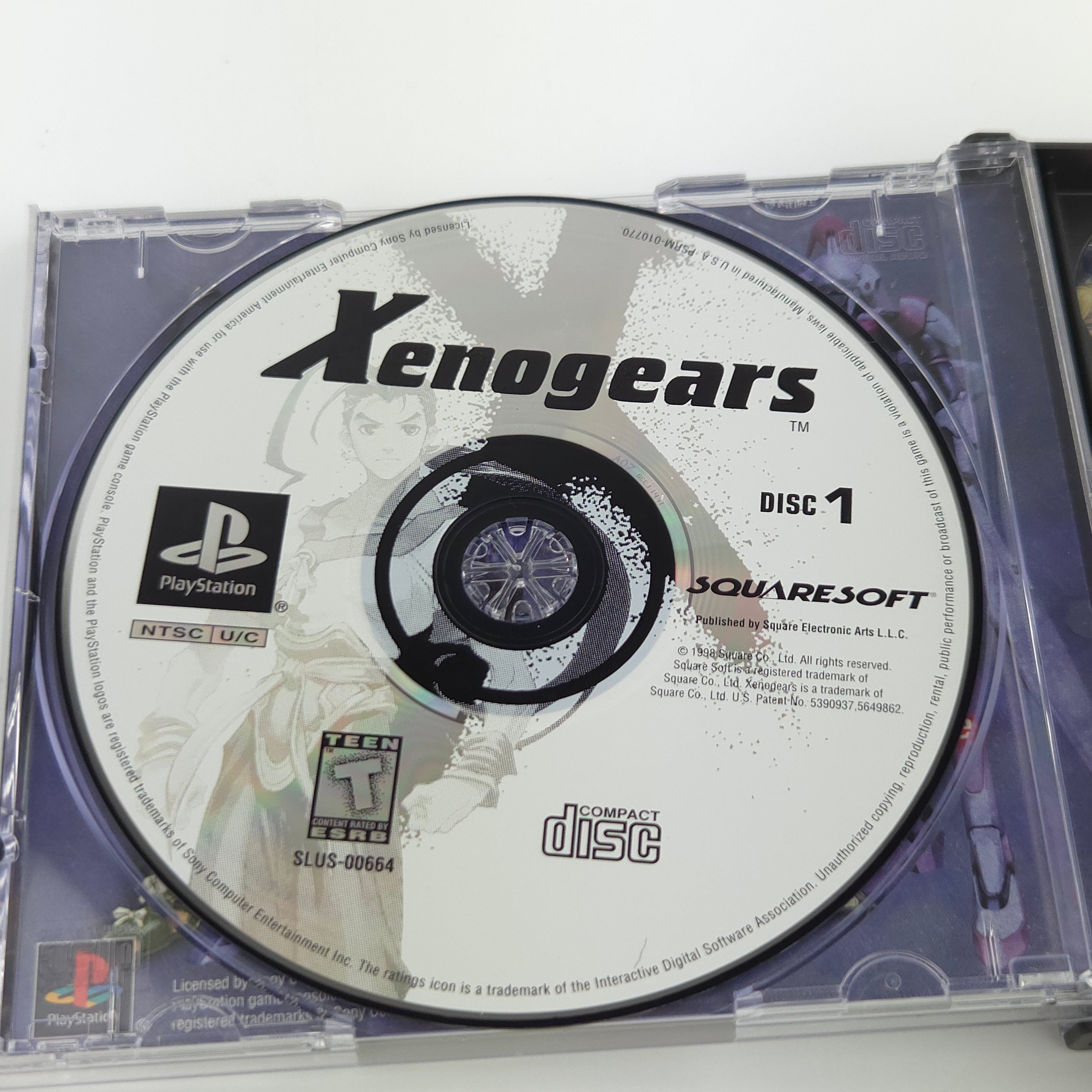 Playstation 1 Spiel – Xenogears NTSC-USA OVP