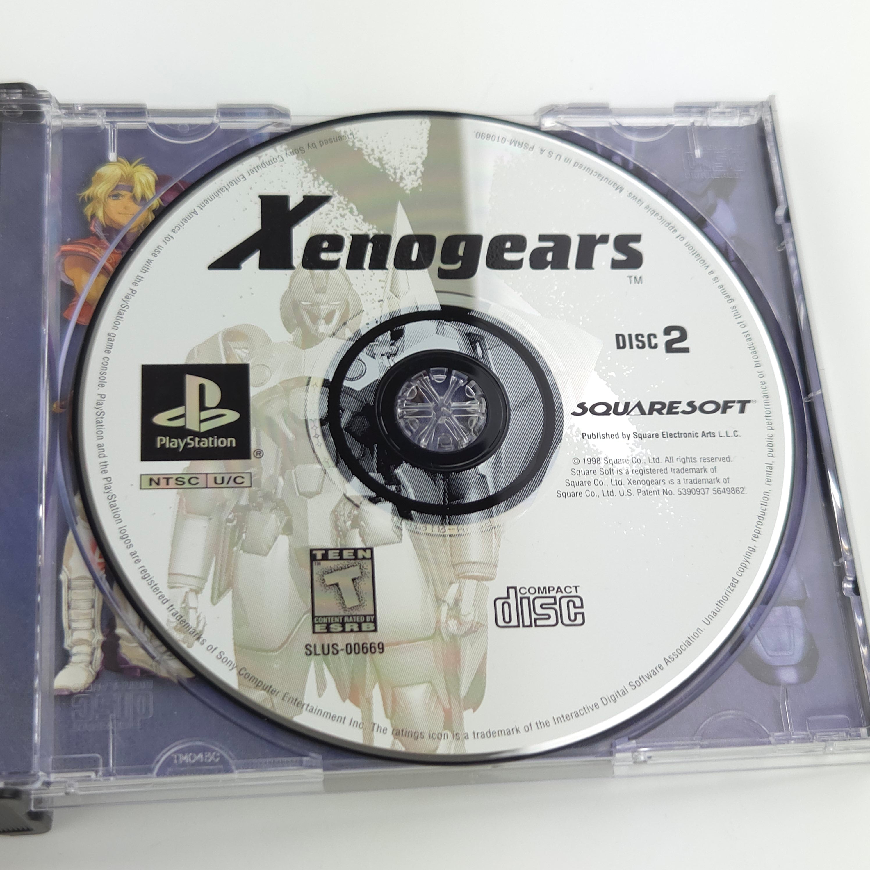 Playstation 1 Spiel – Xenogears NTSC-USA OVP