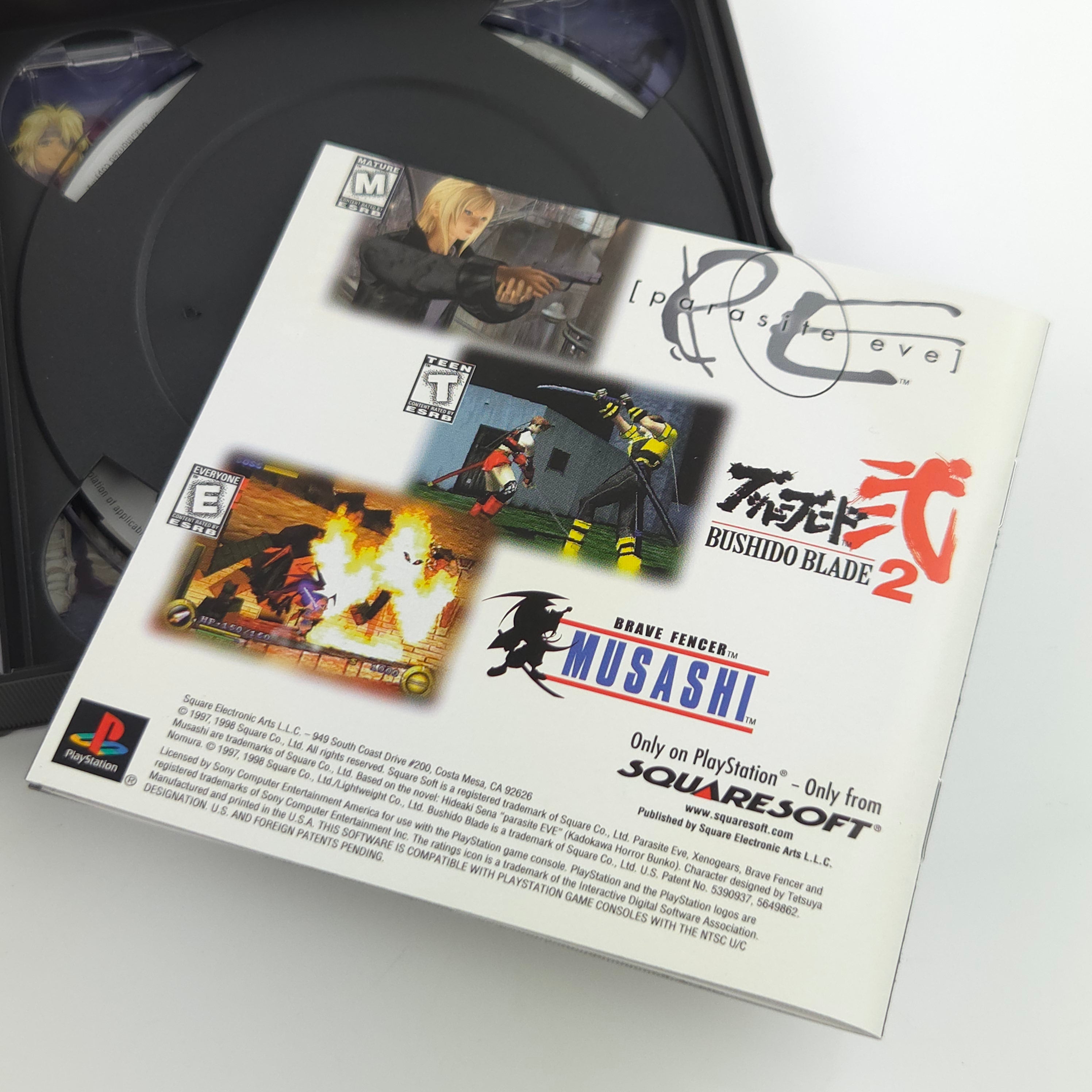 Playstation 1 Spiel – Xenogears NTSC-USA OVP