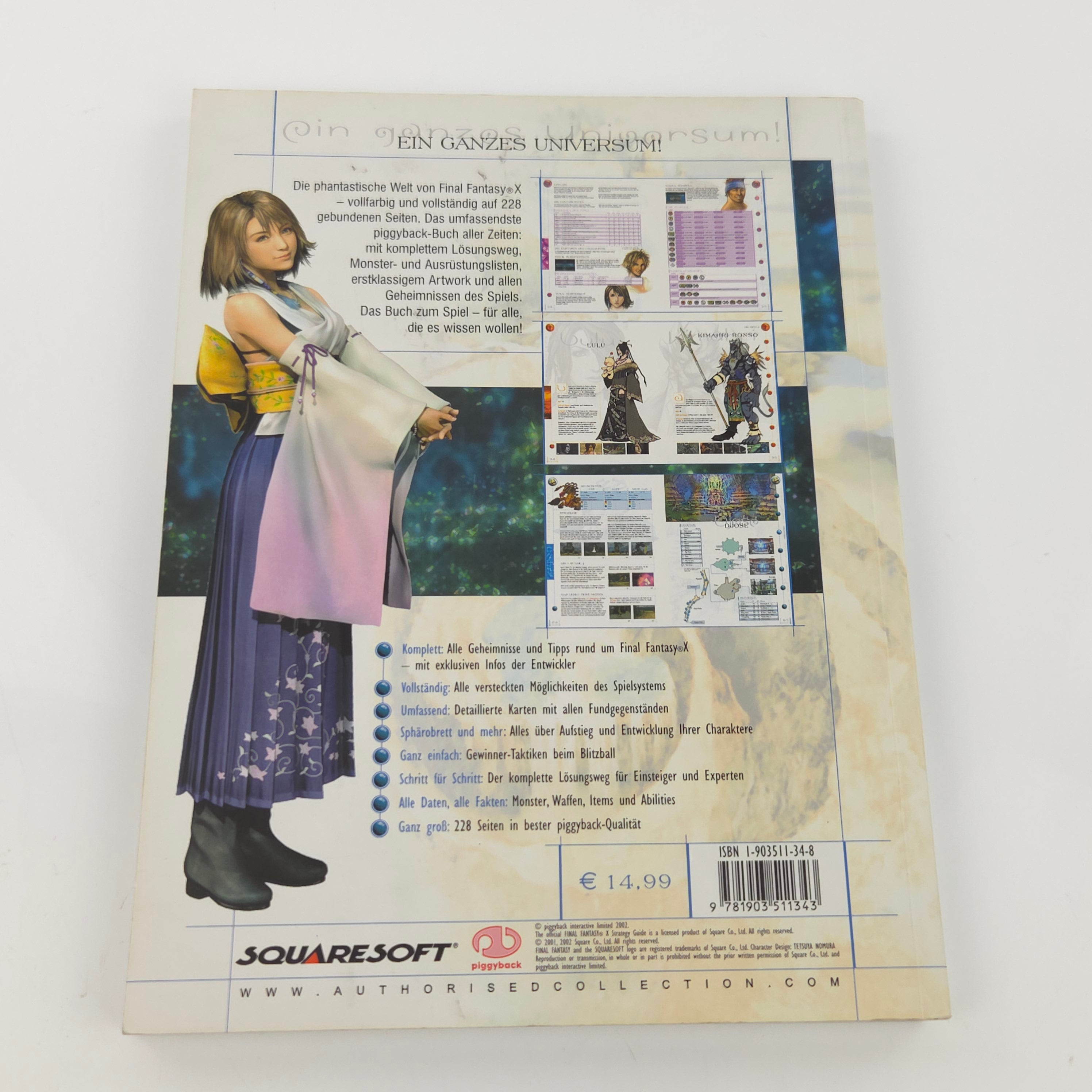 Playstation 1 Spieleberater Final Fantasy X Lösungsbuch