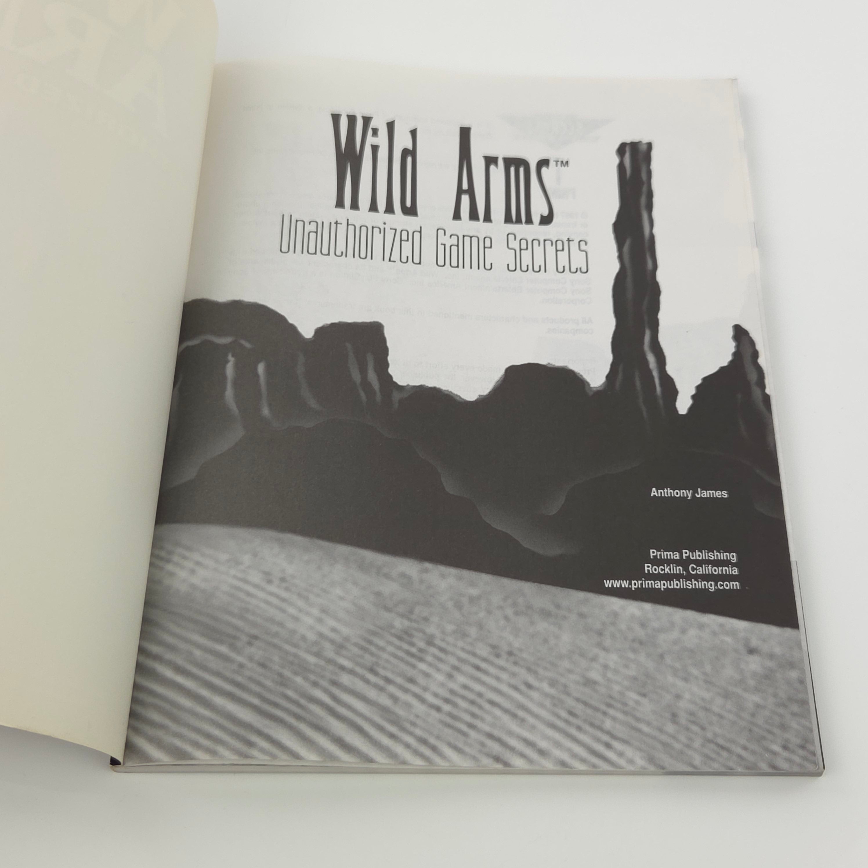 Playstation 1 Spiel – Wild Arms Primas Strategy Guide PS1