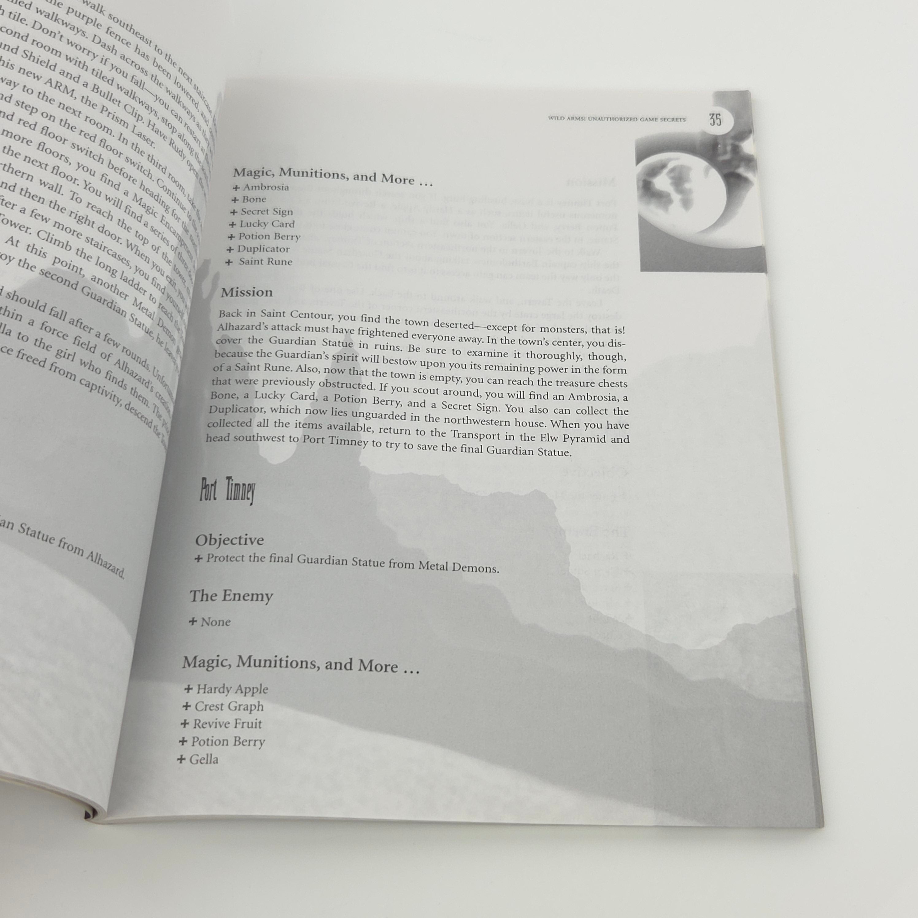 Playstation 1 Spiel – Wild Arms Primas Strategy Guide PS1