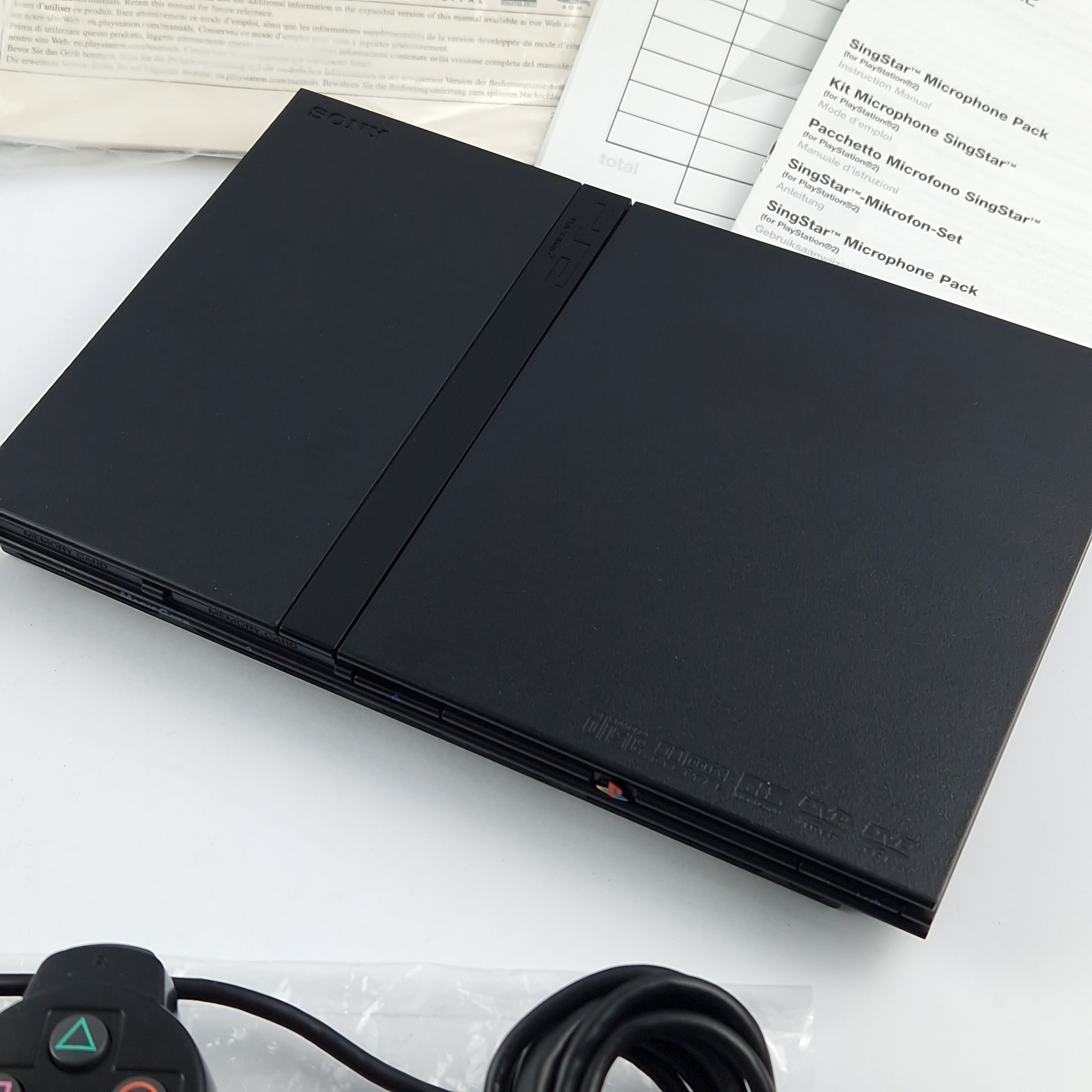 Playstation 2 Konsole – Singstar Apres Ski Party Bundle OVP