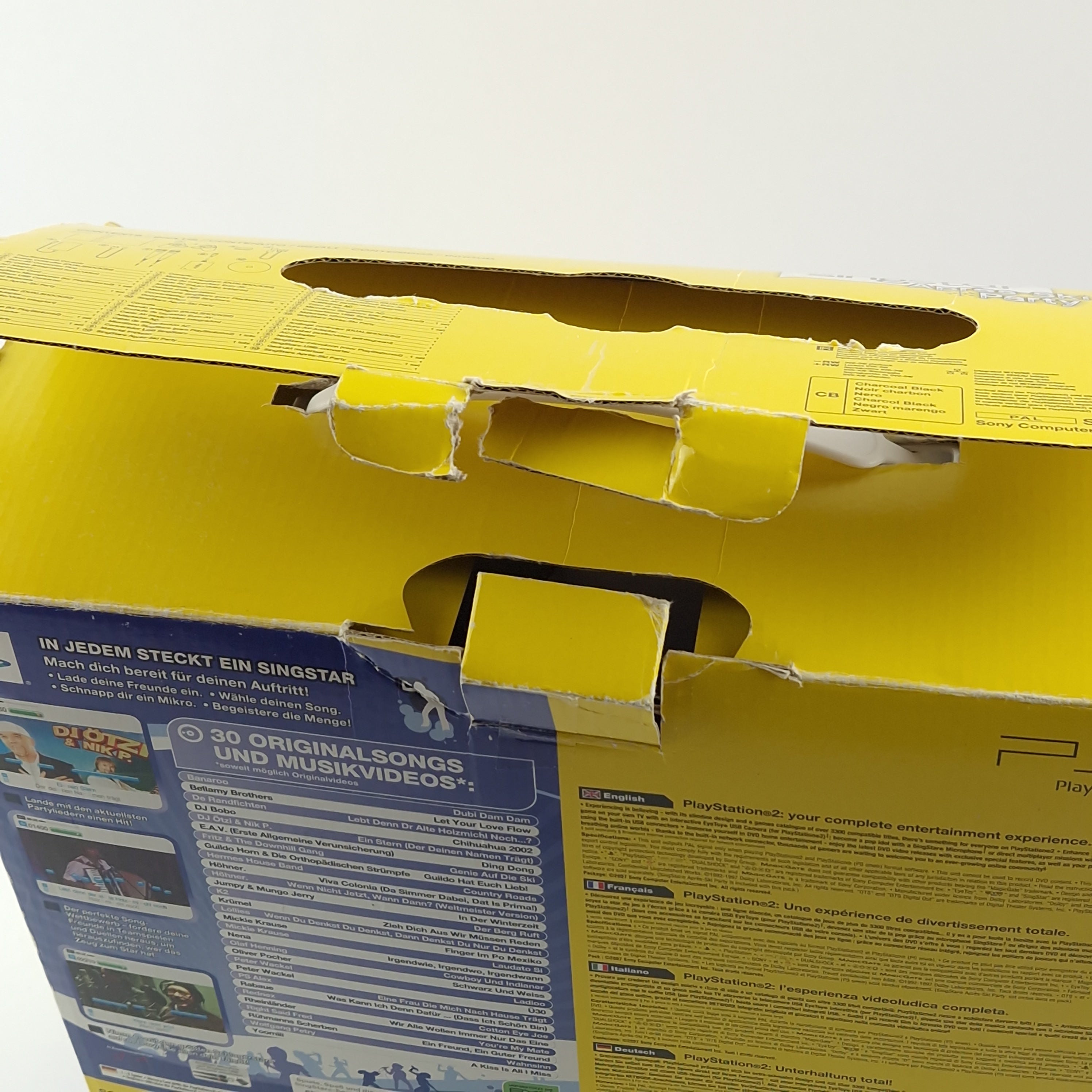 Playstation 2 Konsole – Singstar Apres Ski Party Bundle OVP