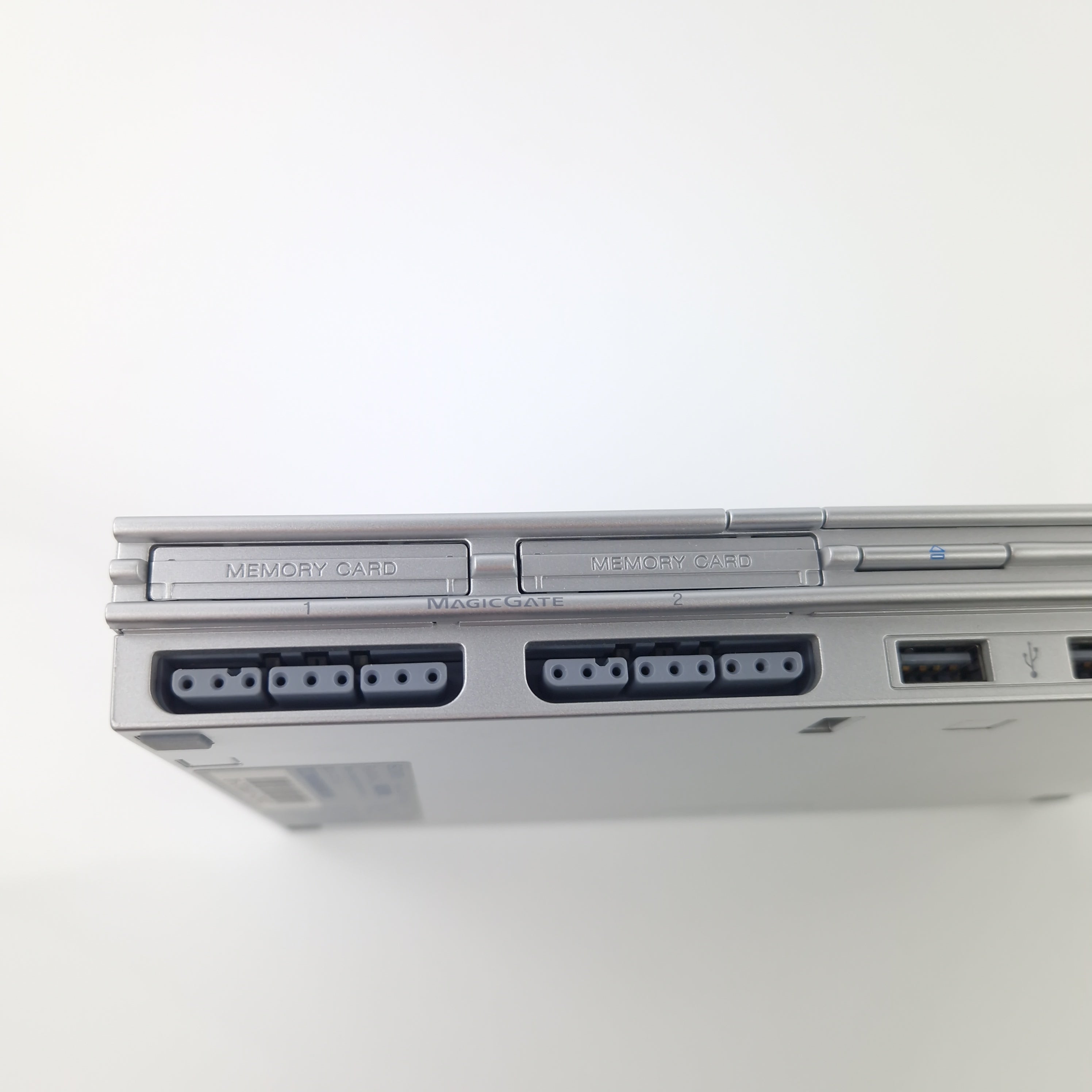 Playstation 2 Konsole Sony PS2 Slim Silber OVP PAL