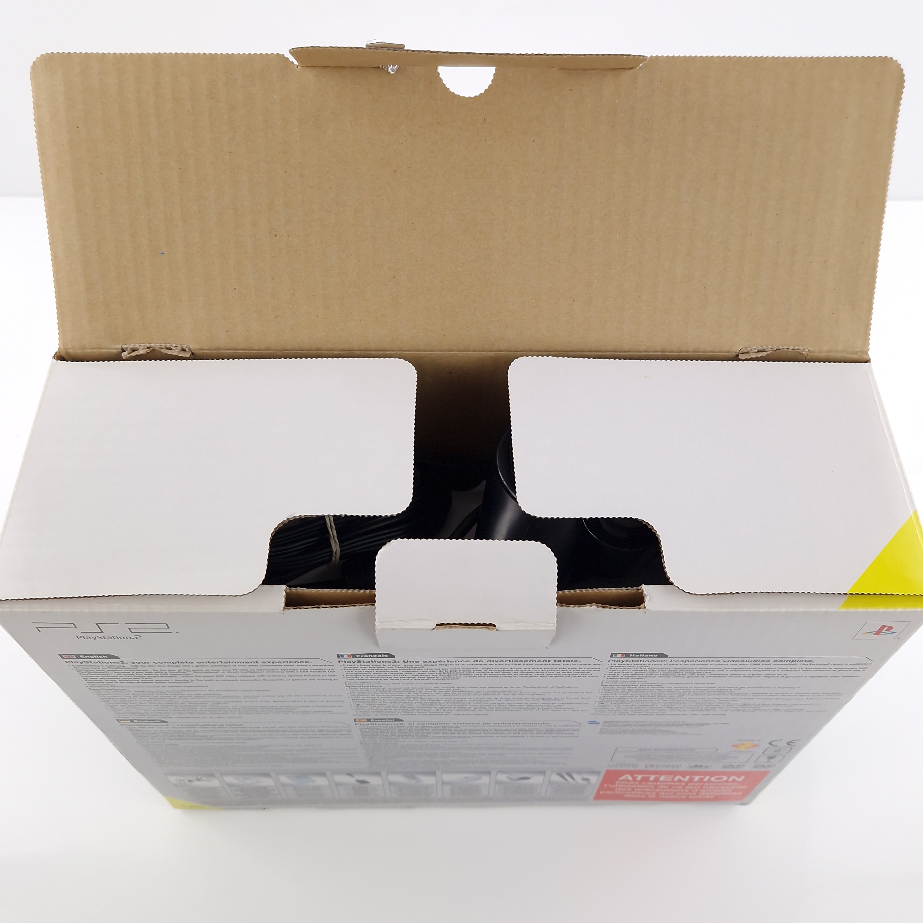 Playstation 2 Konsole Sony PS2 Slim Silber OVP PAL