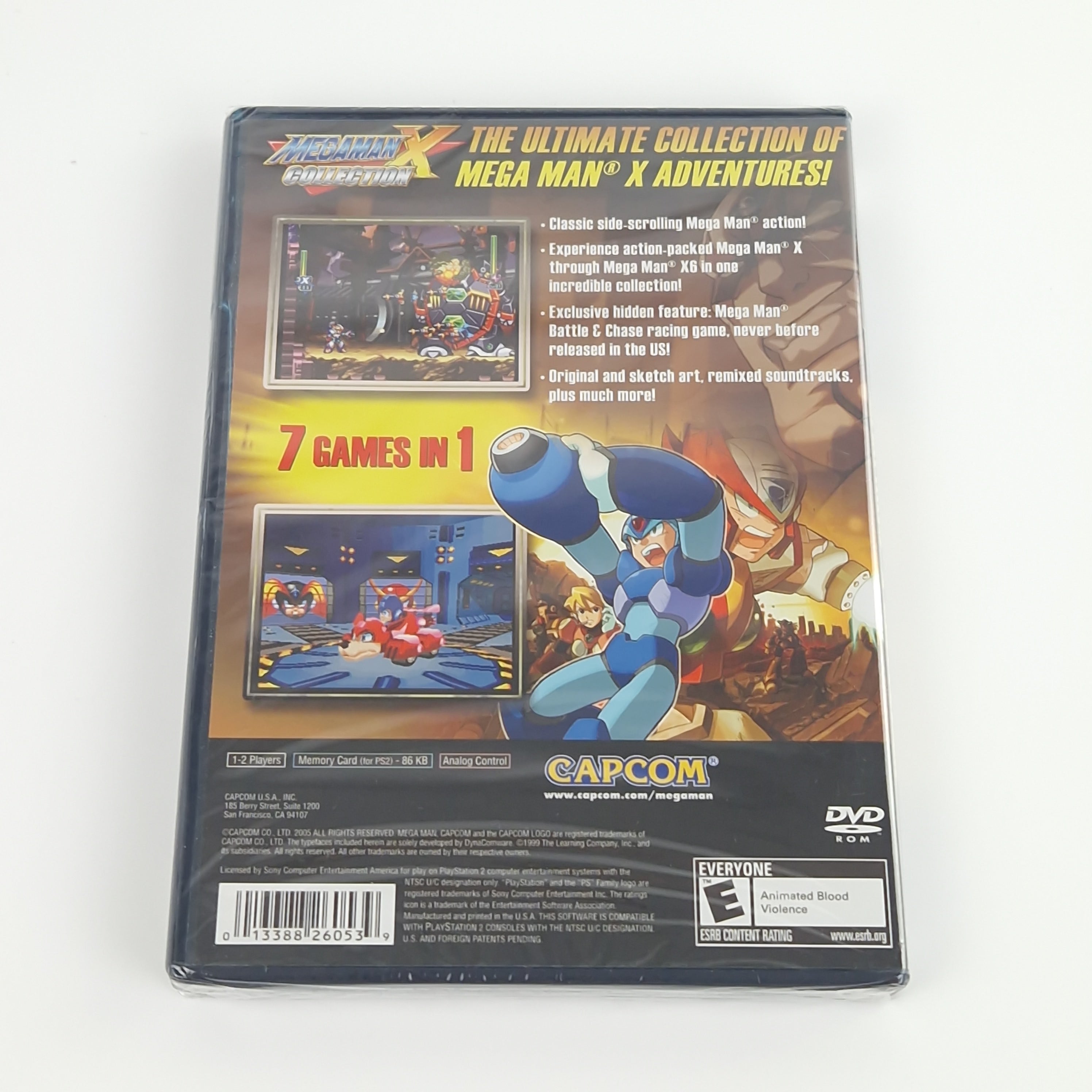 Playstation 2 Spiel – Megaman X Collection NTSC USA Neu