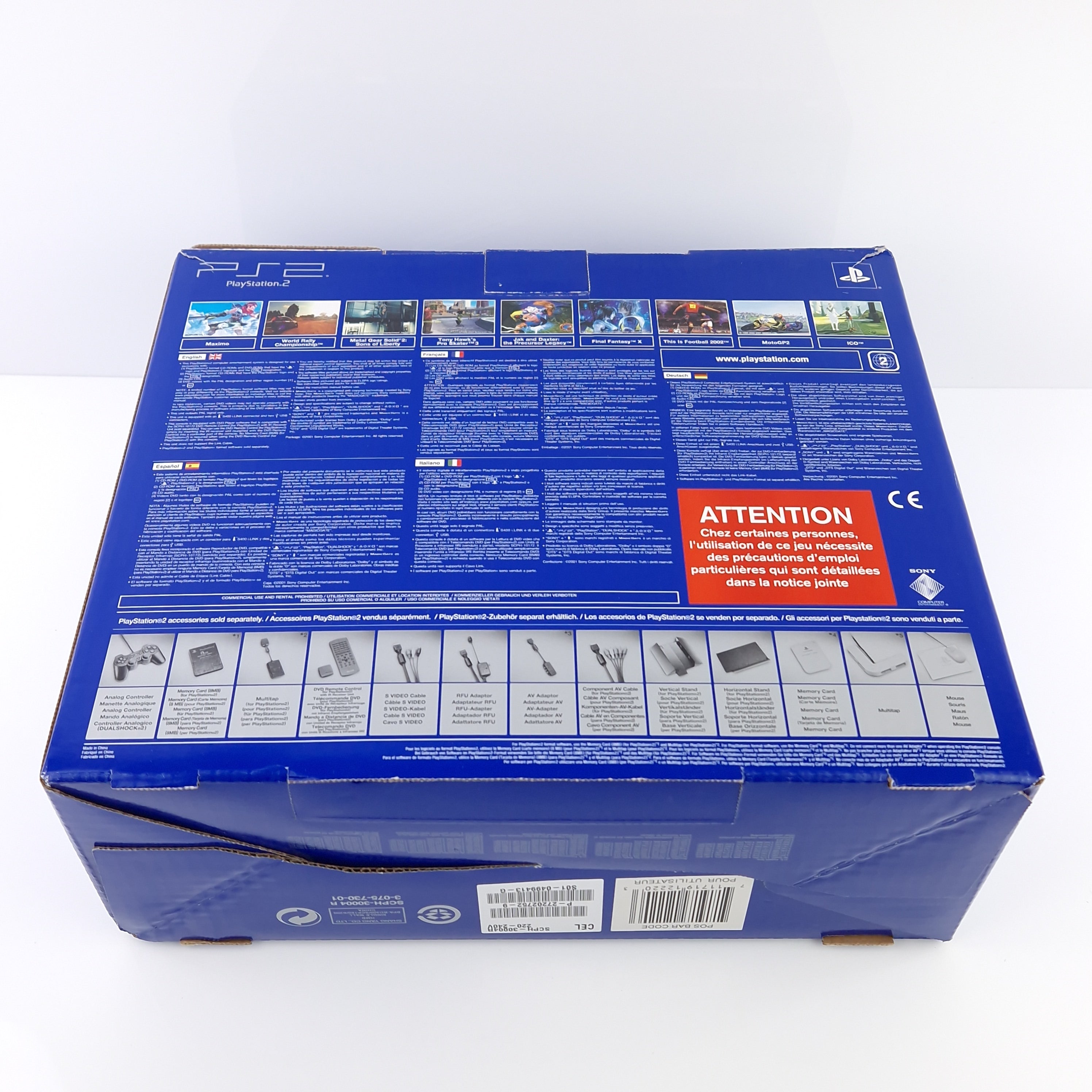 Playstation 2 Konsole – Metal Gear Solid 2 Bundle OVP