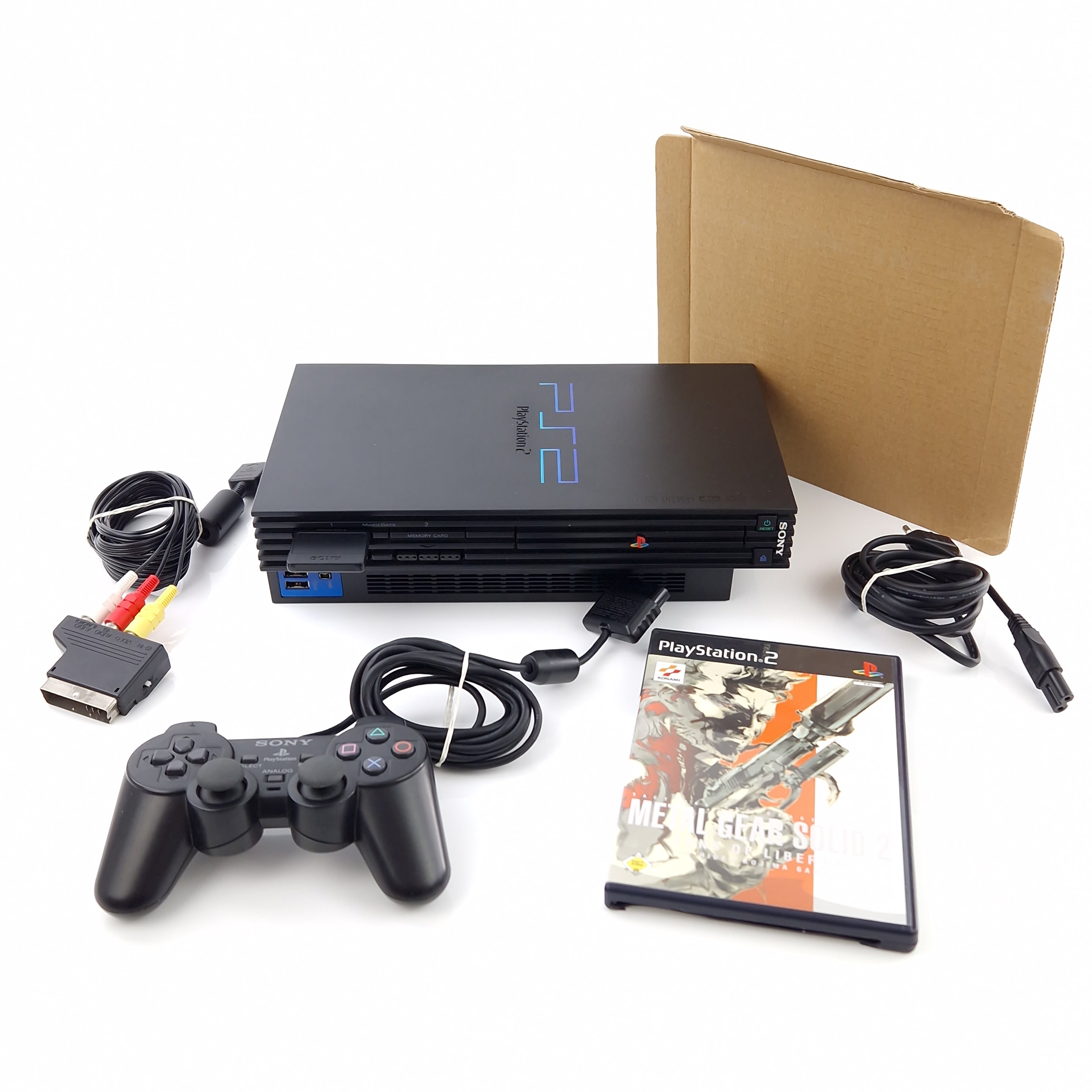 Playstation 2 Konsole – Metal Gear Solid 2 Bundle OVP