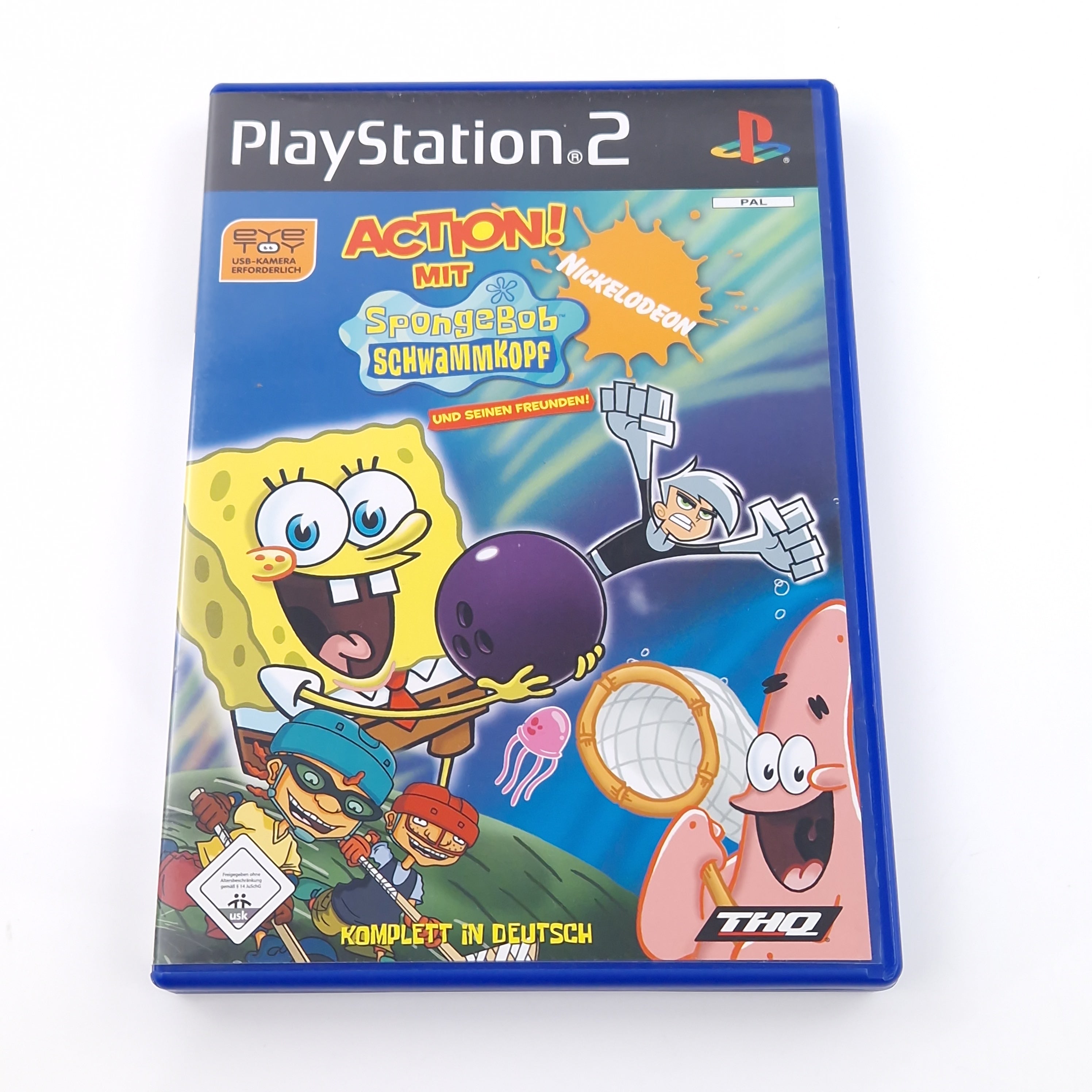 PlayStation 2 Spiel – Spongebob Schwammkopf Action (PS2)