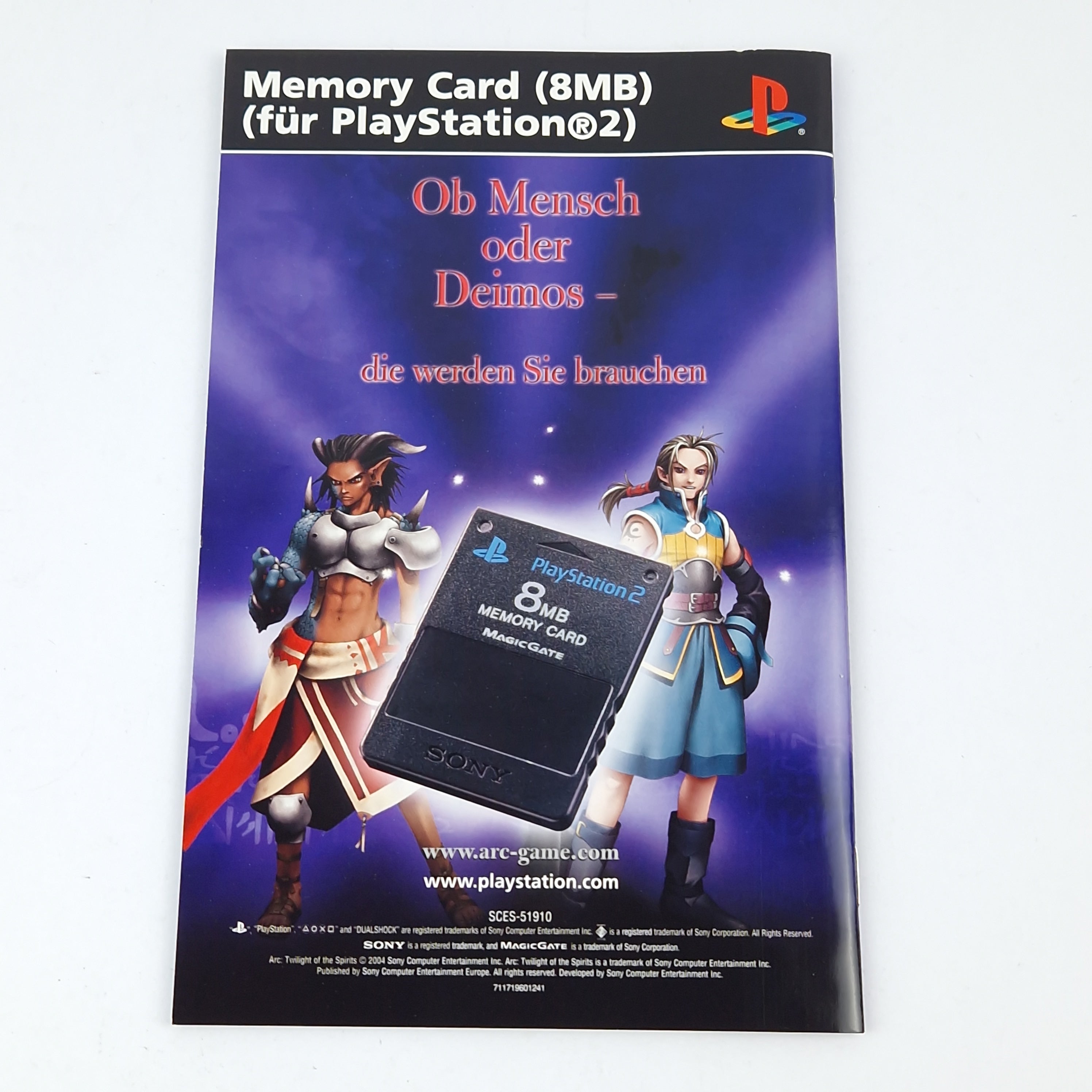 Playstation 2 Spiel – Arc Twilight of the Spirits (OVP)