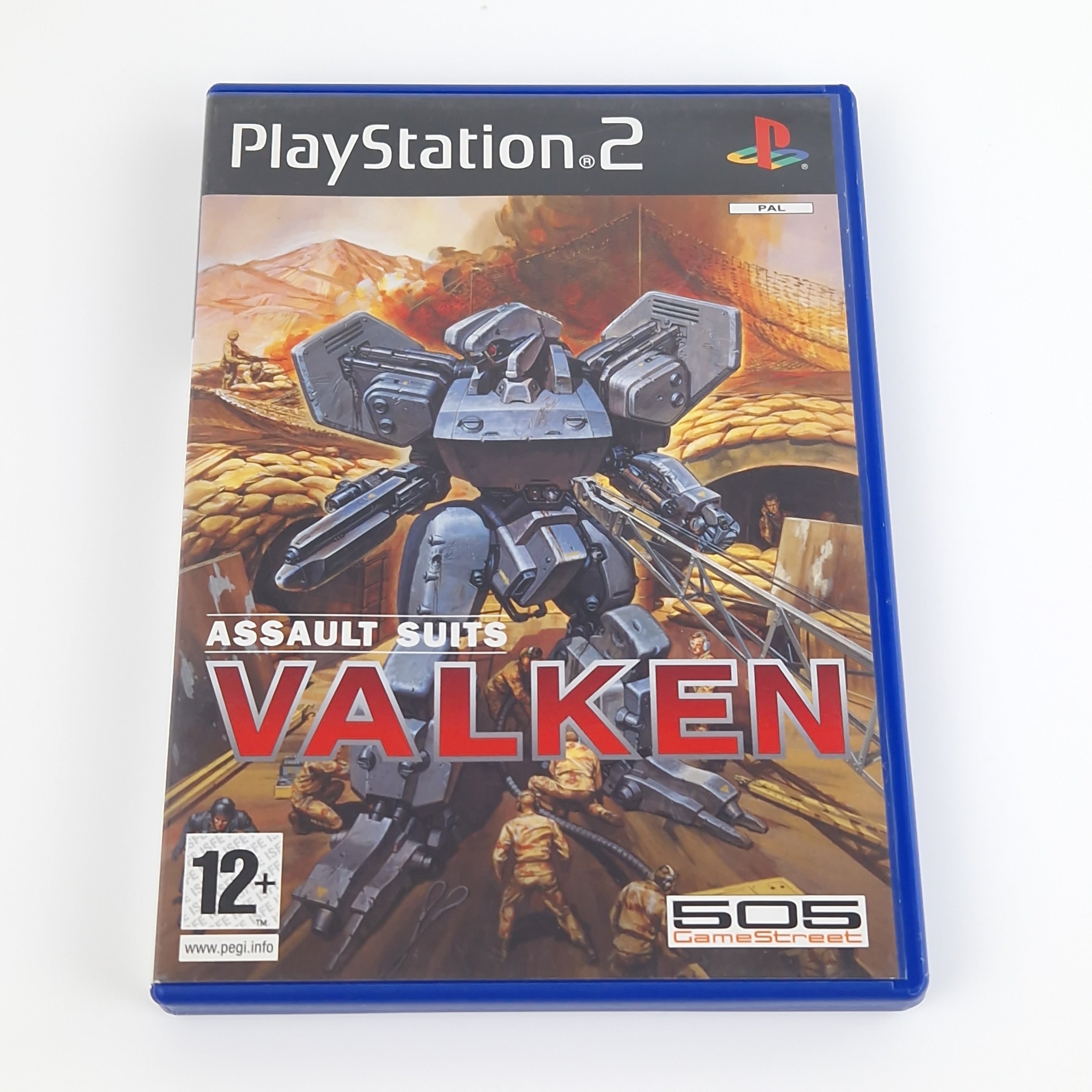 Playstation 2 Spiel – Assault Suits Valken OVP PAL