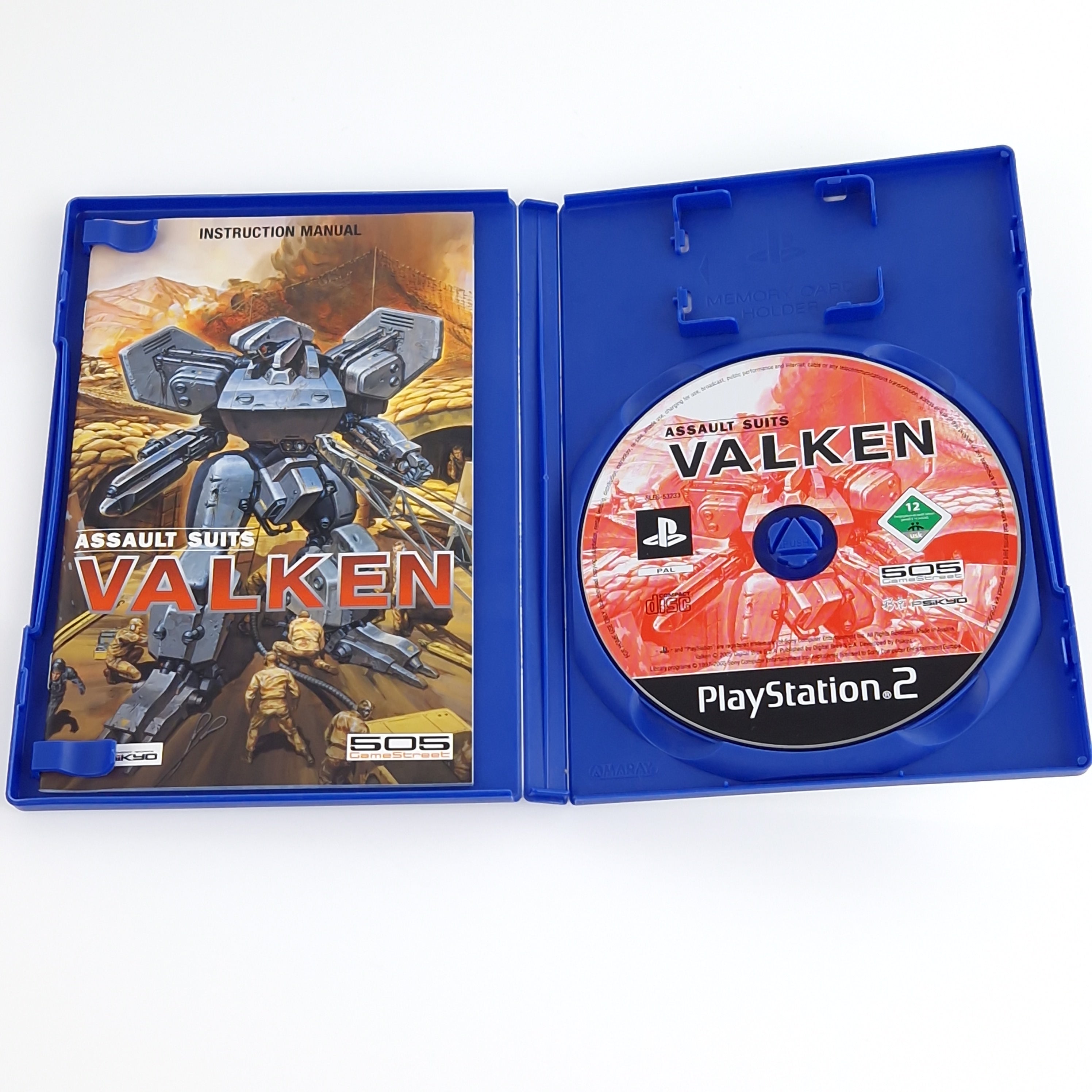 Playstation 2 Spiel – Assault Suits Valken OVP PAL