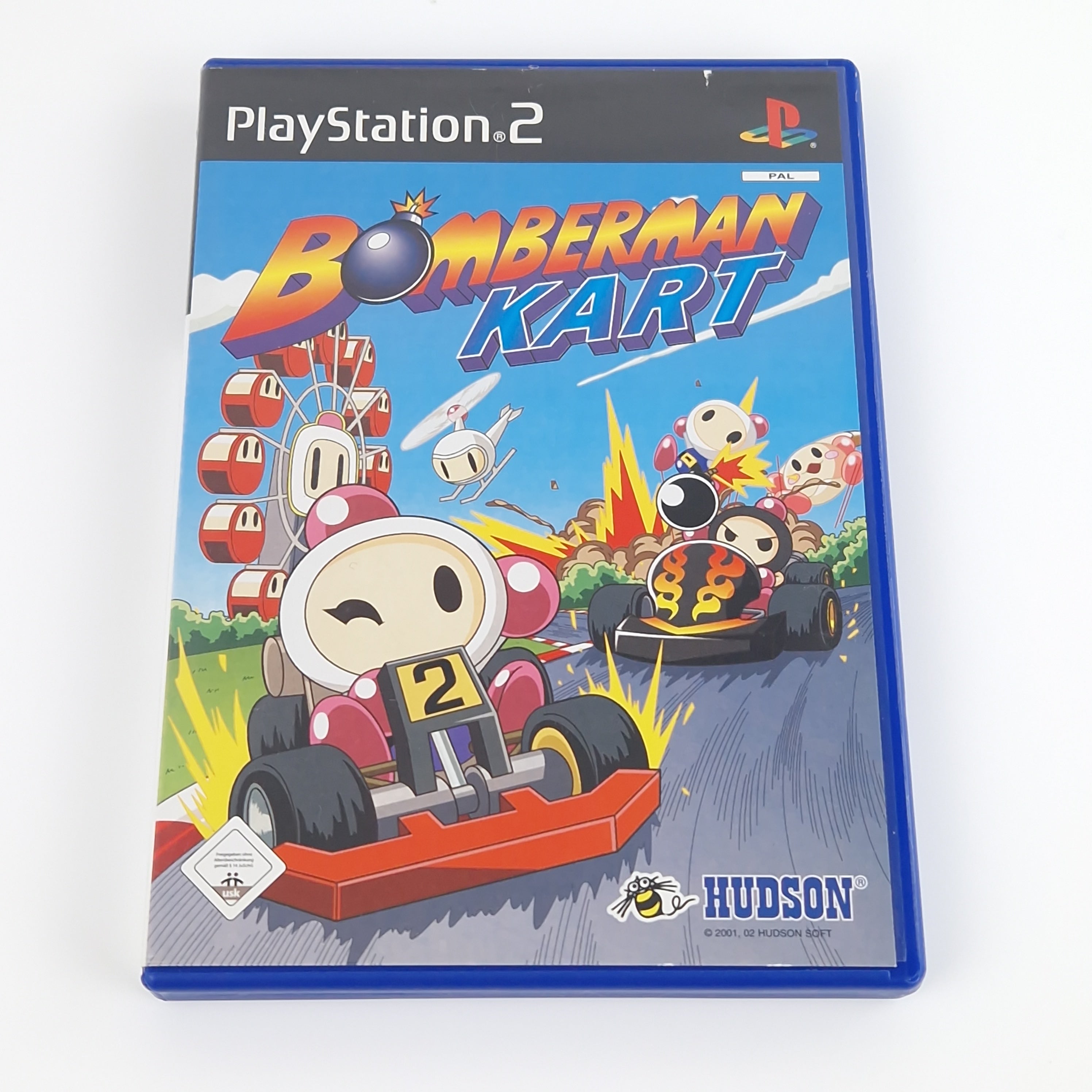 Playstation 2 Spiel – Bomberman Kart (PS2 OVP PAL)