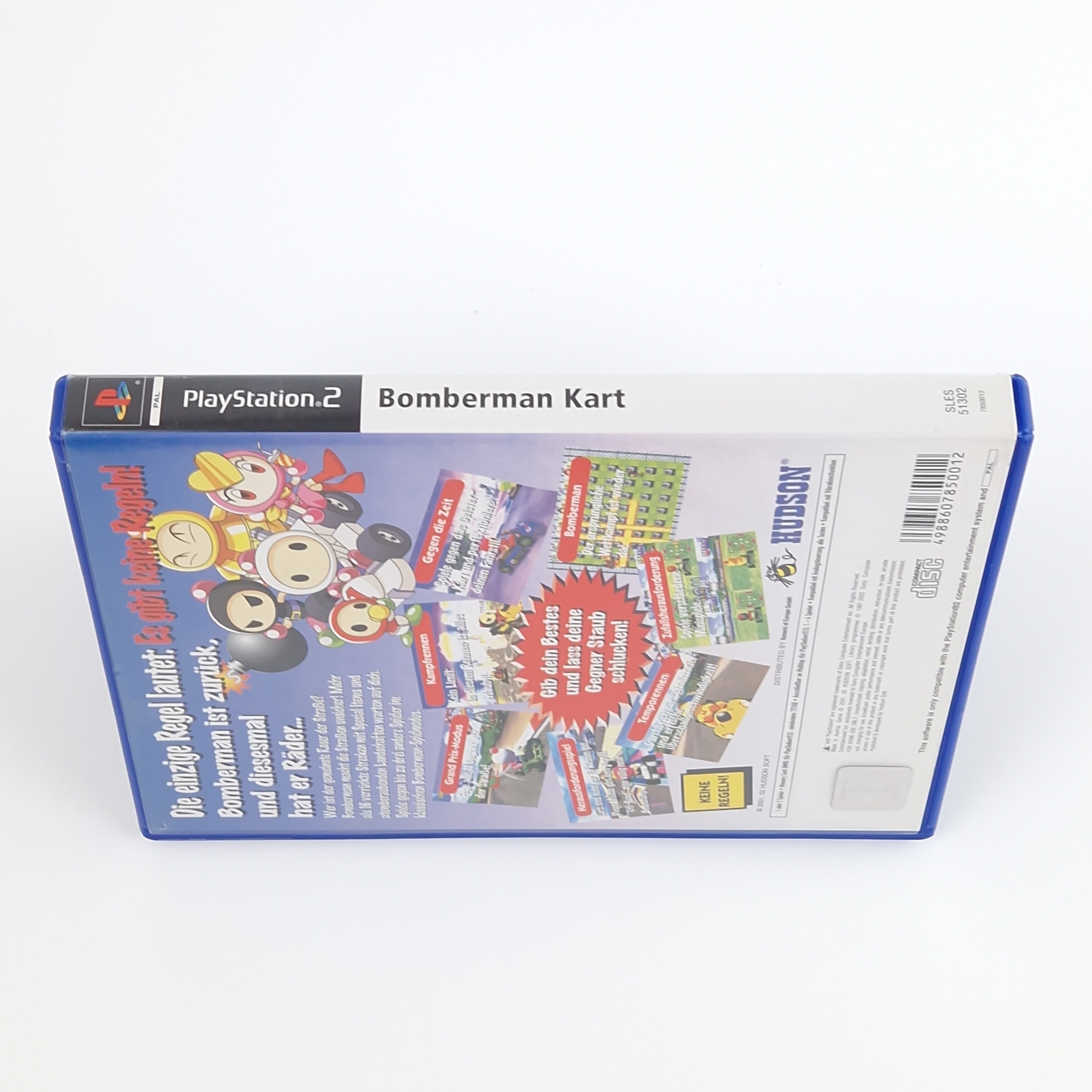 Playstation 2 Spiel – Bomberman Kart (PS2 OVP PAL)