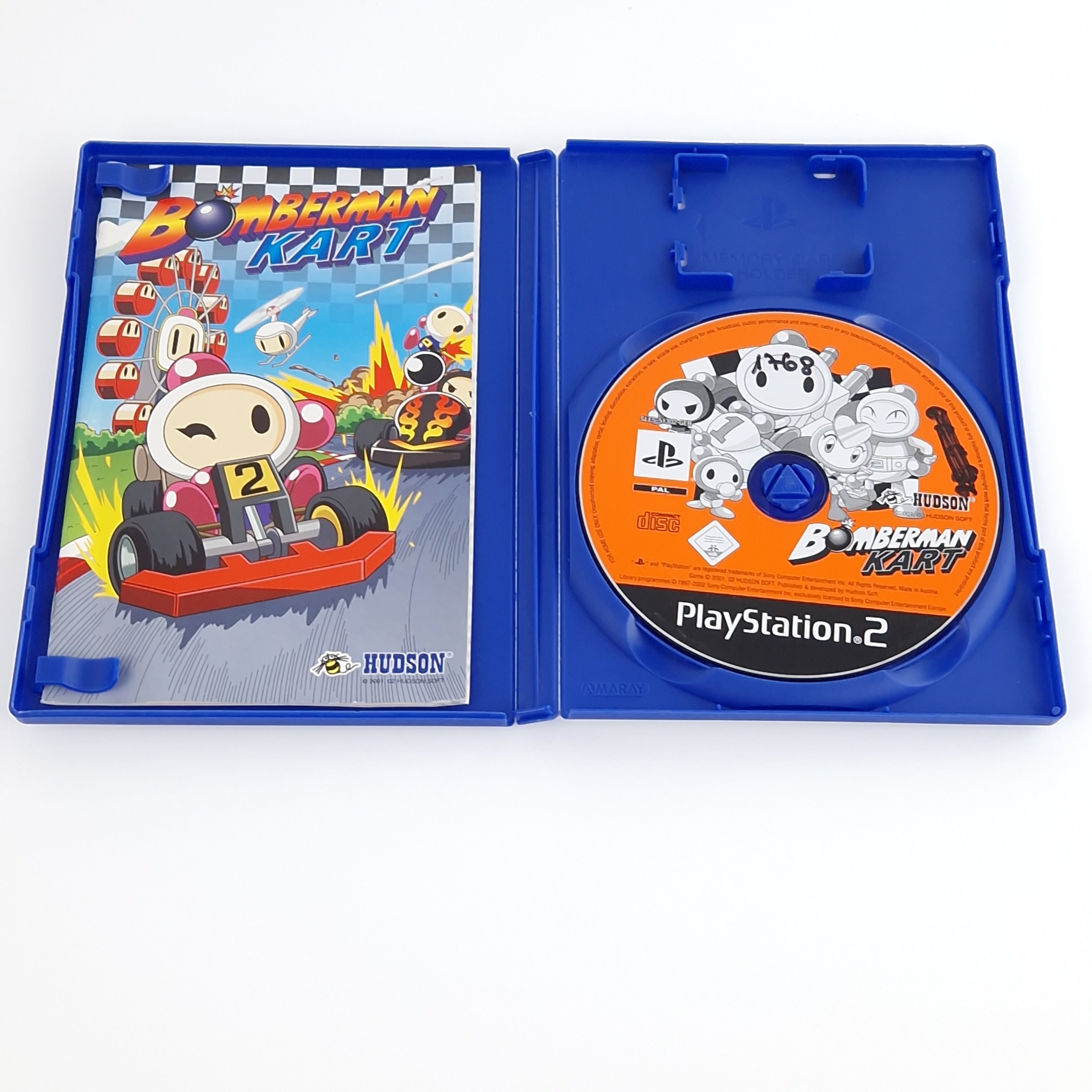 Playstation 2 Spiel – Bomberman Kart (PS2 OVP PAL)