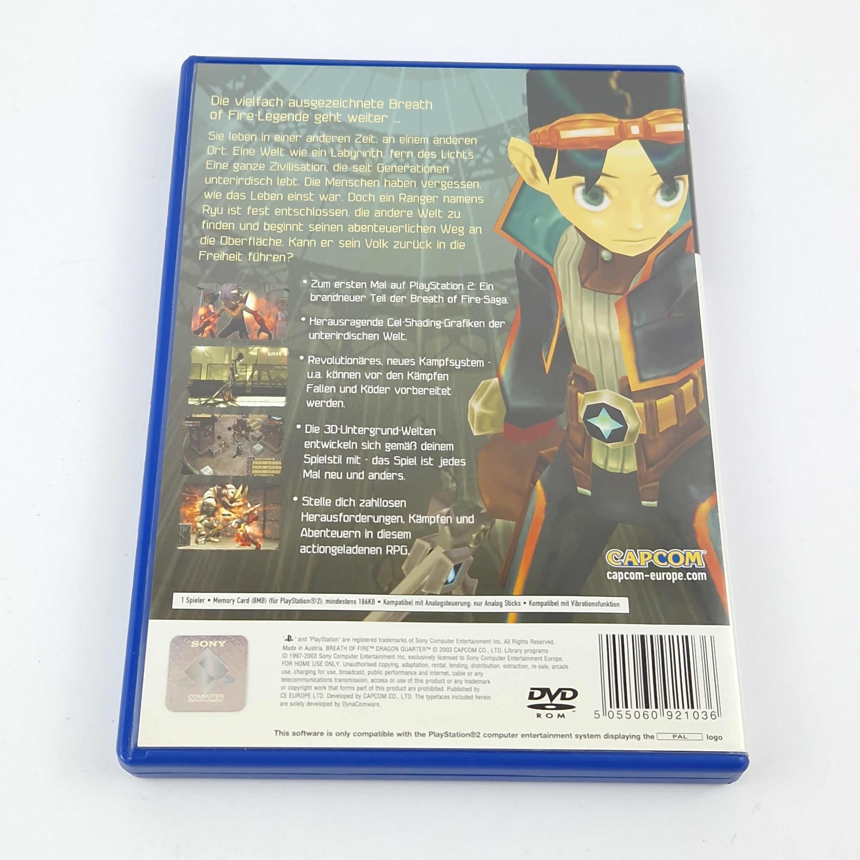 Playstation 2 Spiel – Breath of Fire Dragon Quarter OVP
