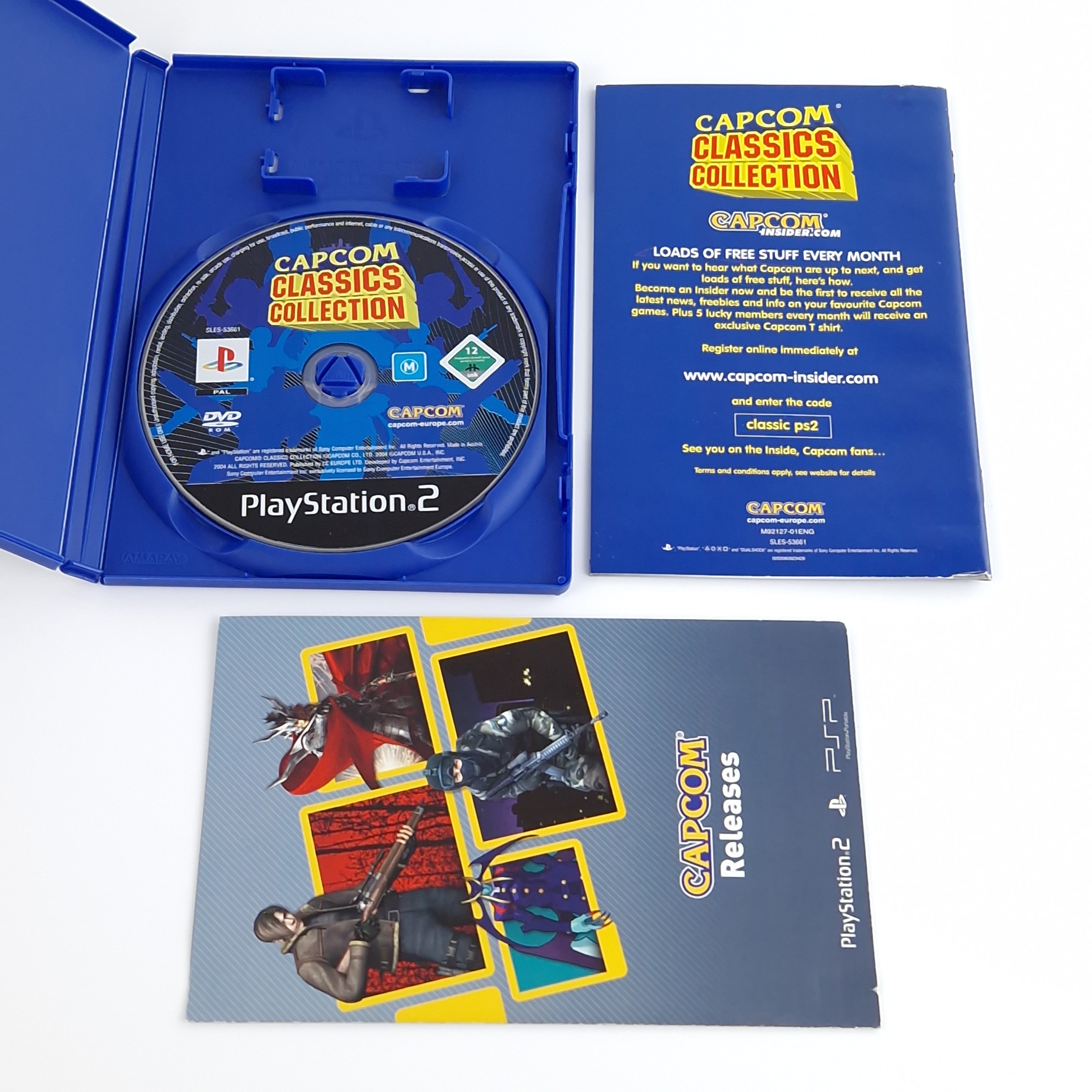 Playstation 2 Spiel – Capcom Classics Collection (OVP)