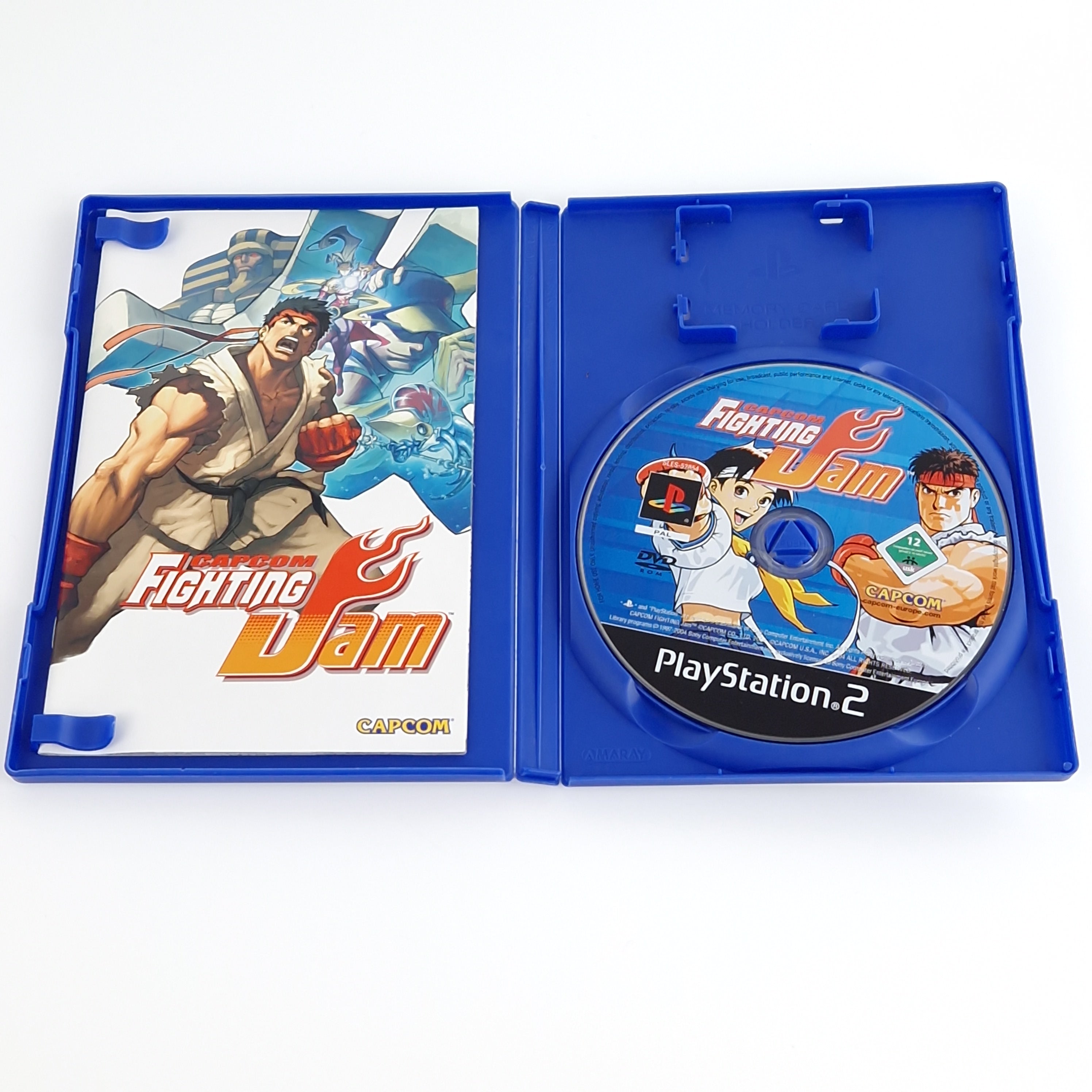 Playstation 2 Spiel – Capcom Fighting Jam OVP PAL