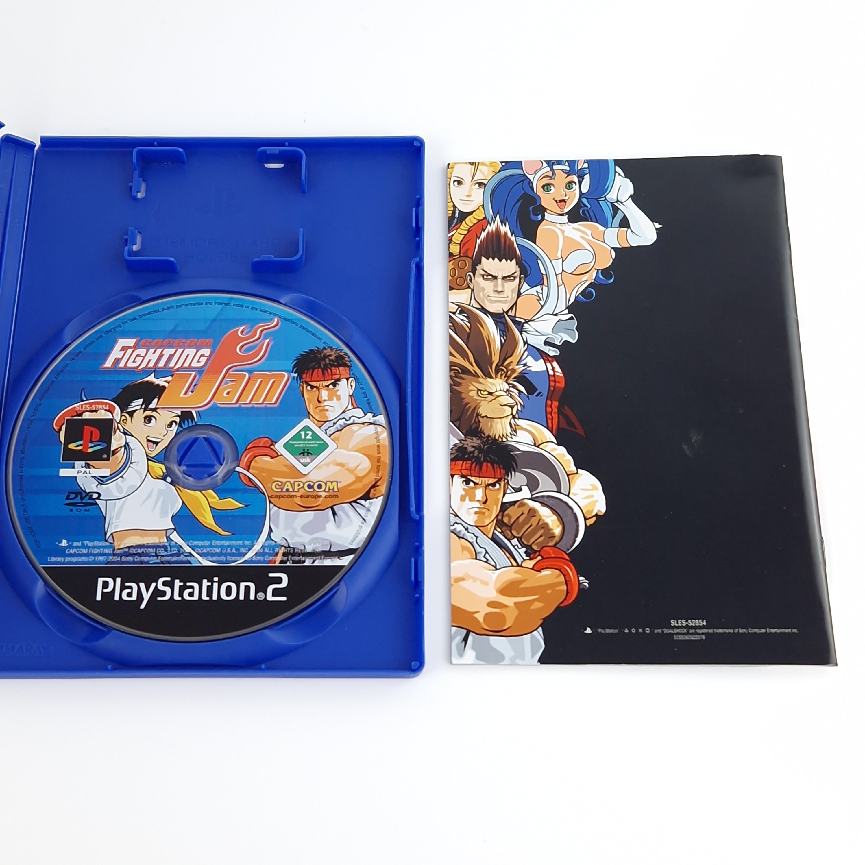 Playstation 2 Spiel – Capcom Fighting Jam OVP PAL