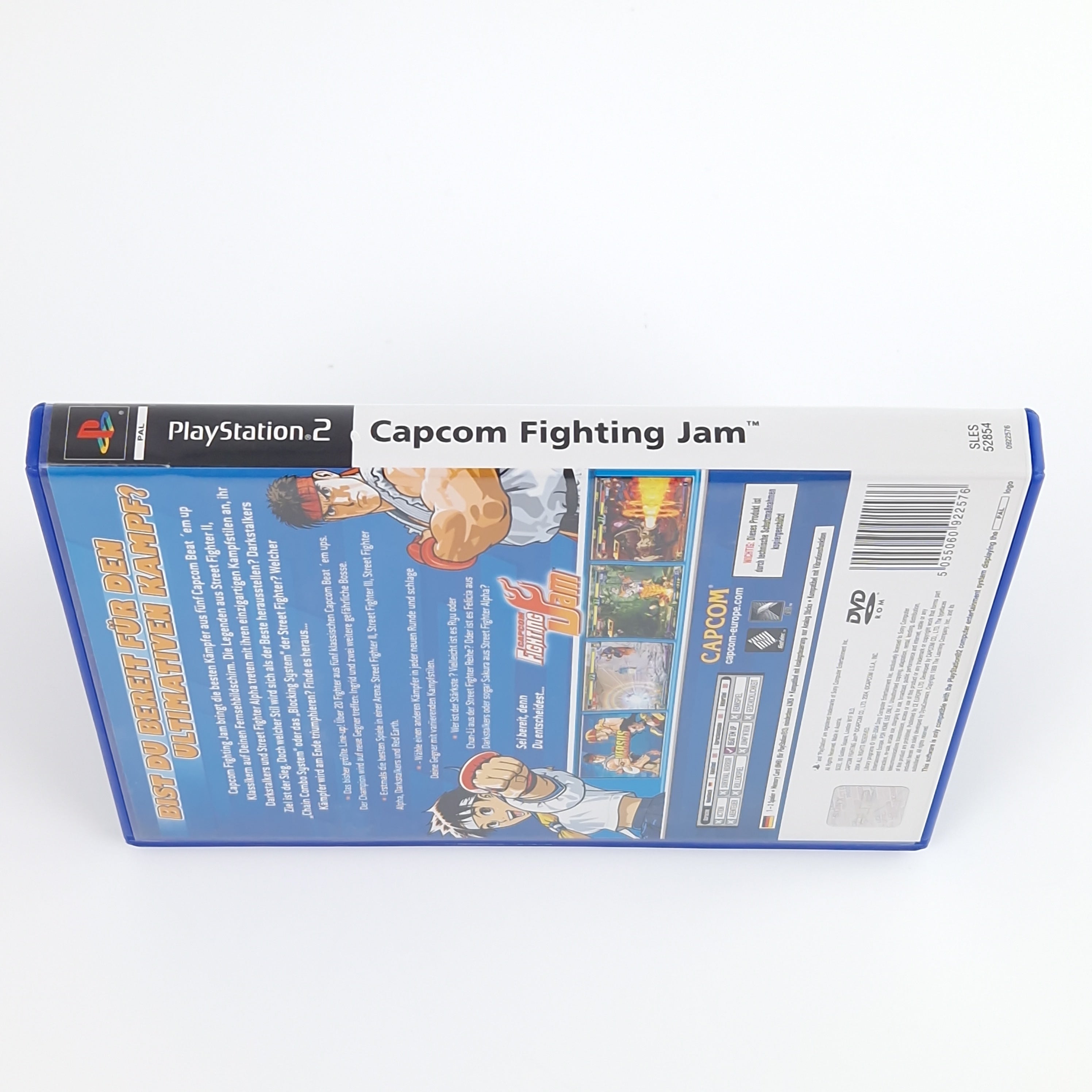 Playstation 2 Spiel – Capcom Fighting Jam OVP PAL
