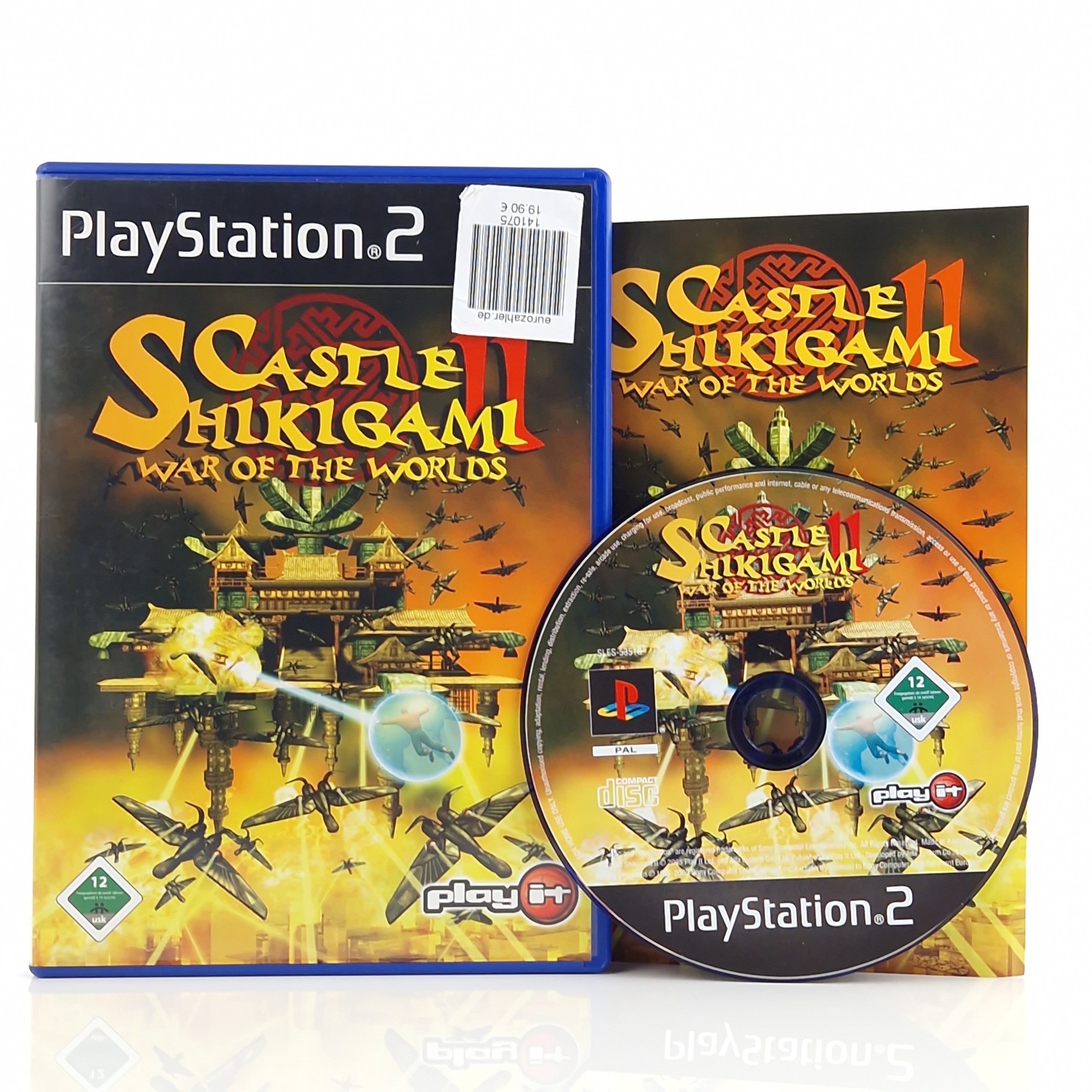 Playstation 2 Spiel – Castle Shikigami II OVP PAL