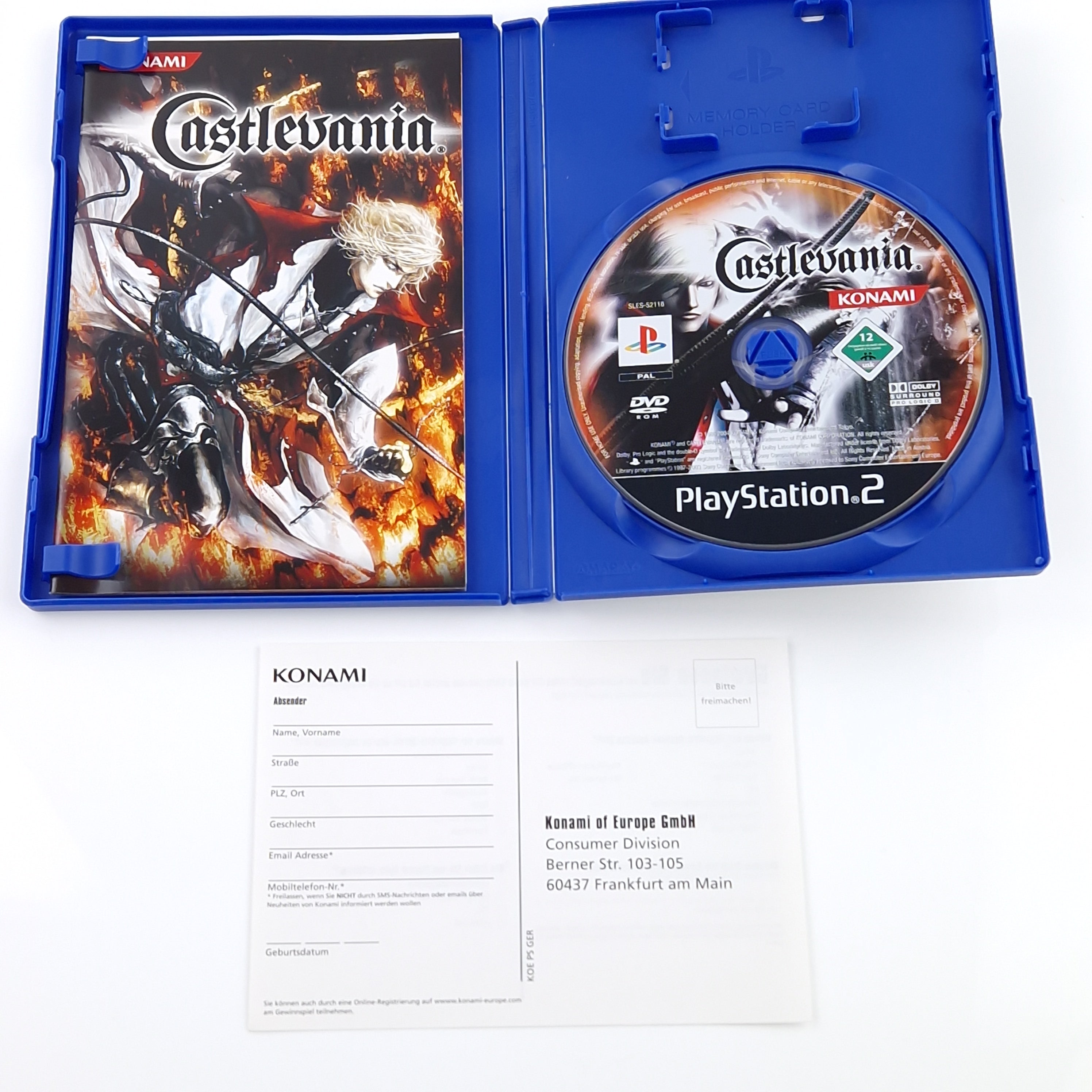 Playstation 2 Spiel – Castlevania (PS2 OVP PAL)
