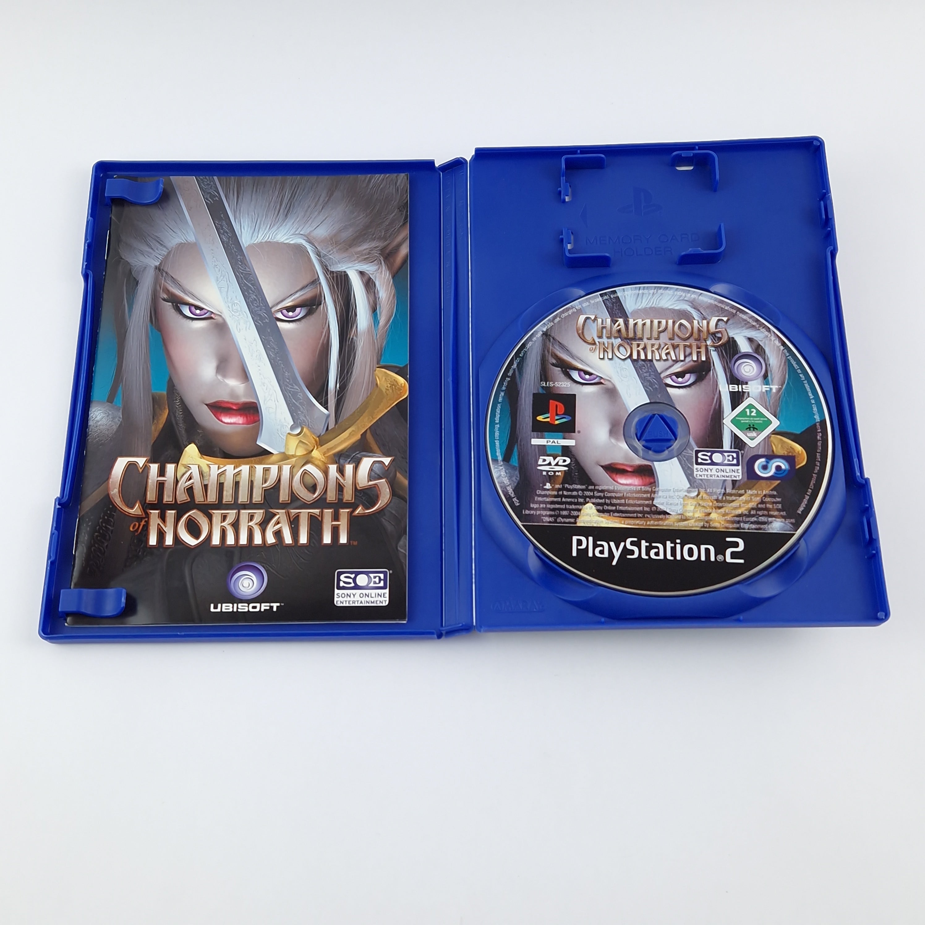 Playstation 2 Spiel: Champions of Norrath - OVP Anleitung CD | PS2 PAL Game